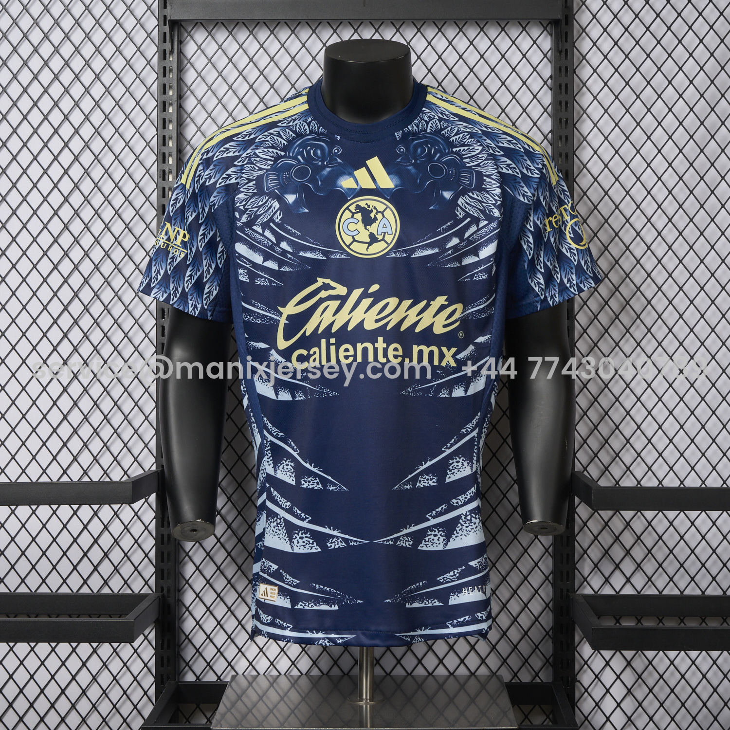 ManixJersey.com | Club América 25-26 Away Jersey - Player Version -Customize Name, Number and Patch | Worldwide Shipping