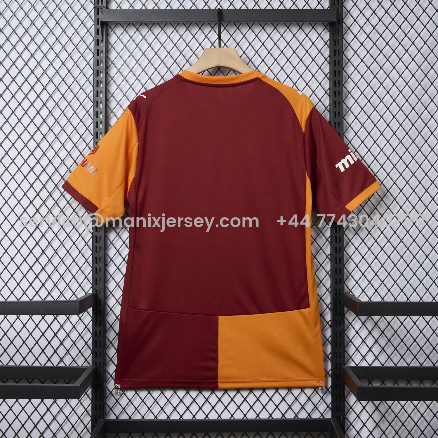 ManixJersey.com | Galatasaray 25-26 Home Jersey with Five Stars - Fans Version -Customize Name, Number and Patch | Worldwide Shipping