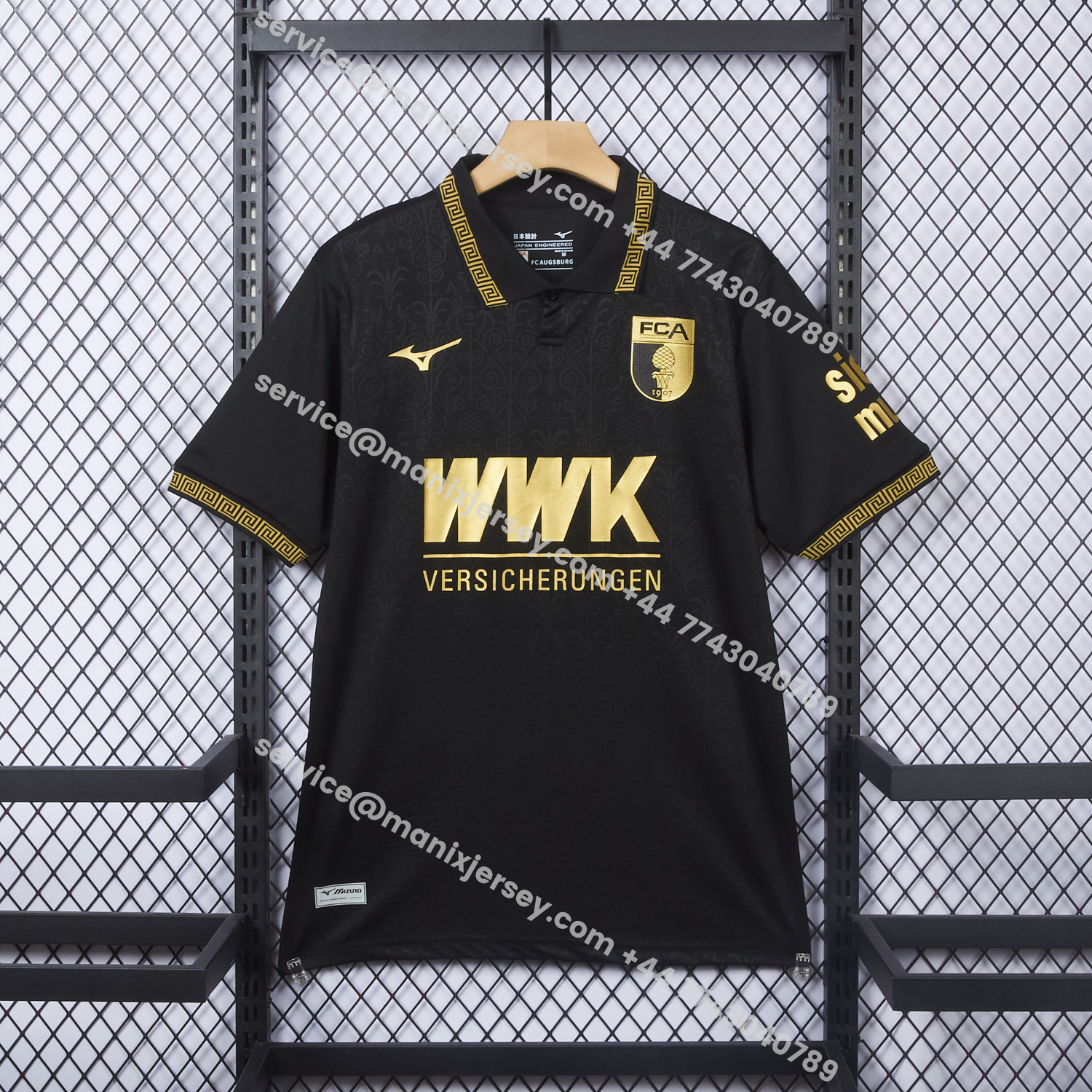 ManixJersey.com | Augsburg 25-26 Third Jersey - Fans Version -Customize Name, Number and Patch | Worldwide Shipping