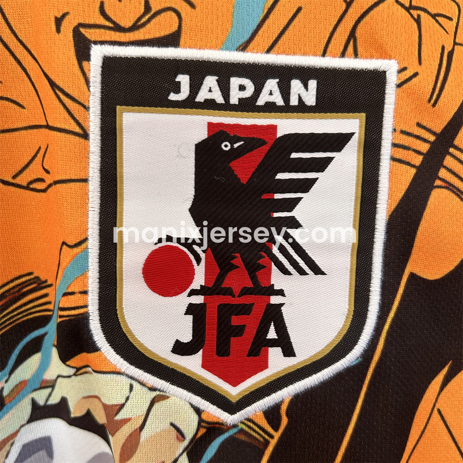 ManixJersey.com | Japan 25-26 Vegeta Orange Special Edition Jersey - Fans Version -Customize Name, Number and Patch | Worldwide Shipping