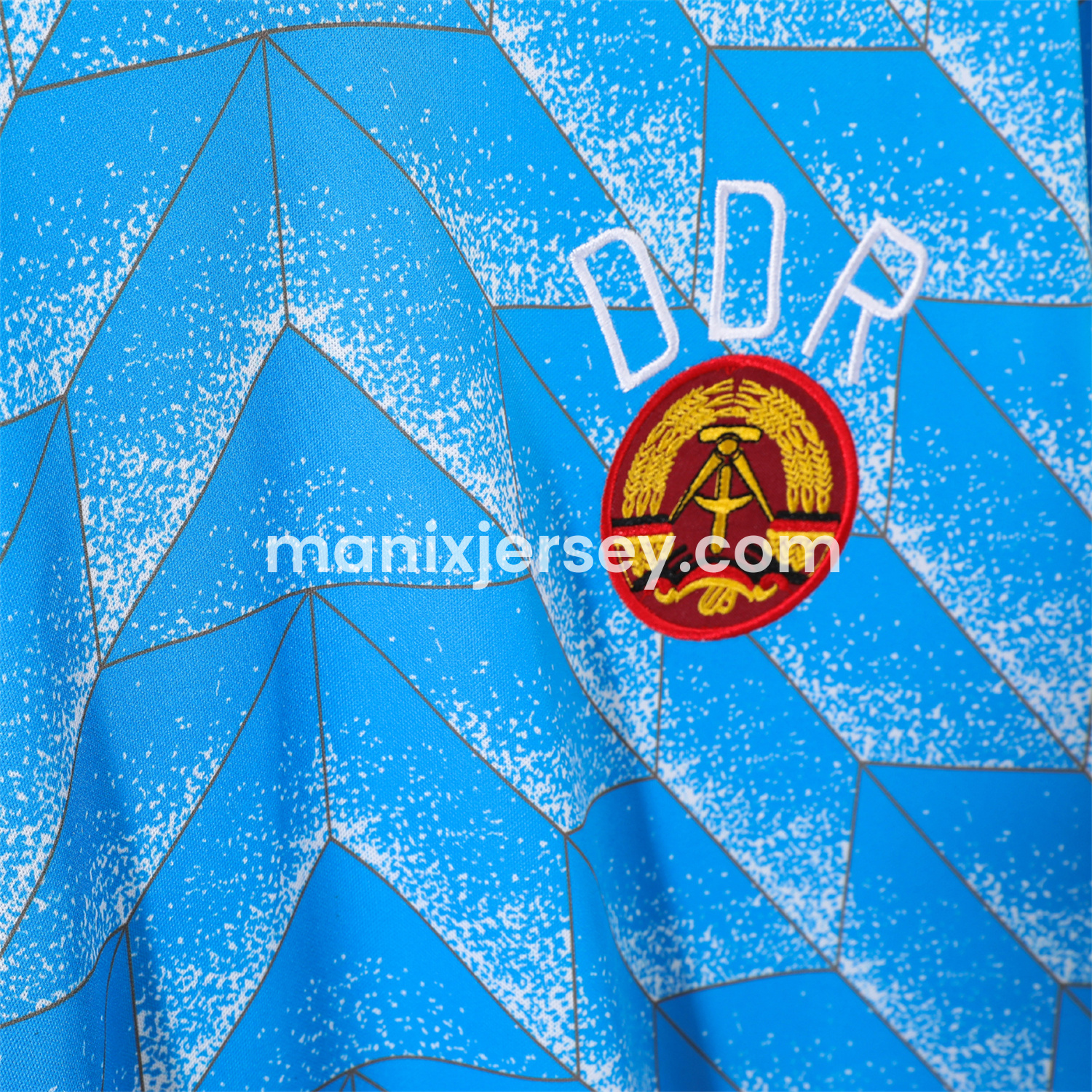 ManixJersey.com | Retro East Germany 1988 Away Jersey -Customize Name, Number and Patch | Worldwide Shipping