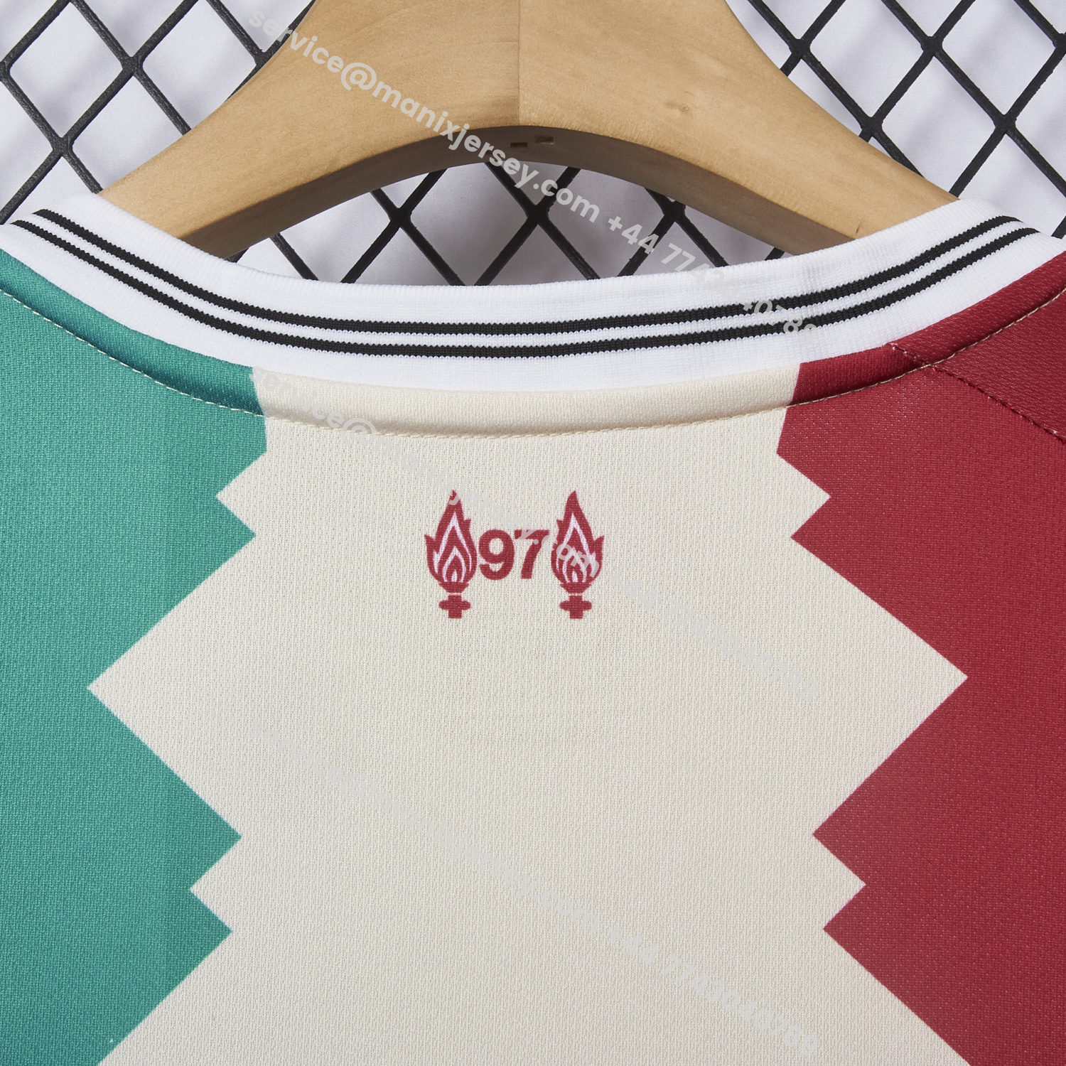 ManixJersey.com | Liver.pool 25-26 Tricolor Shirt - Fans Version -Customize Name, Number and Patch | Worldwide Shipping