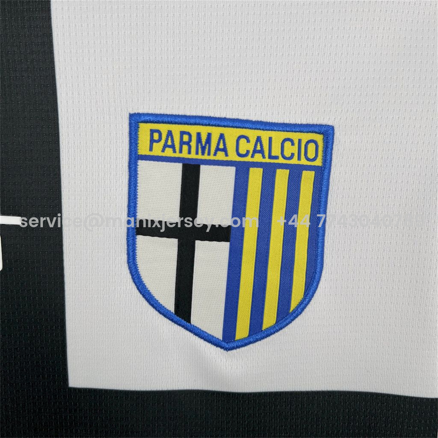 ManixJersey.com | Parma 25-26 Home Jersey - Fans Version -Customize Name, Number and Patch | Worldwide Shipping