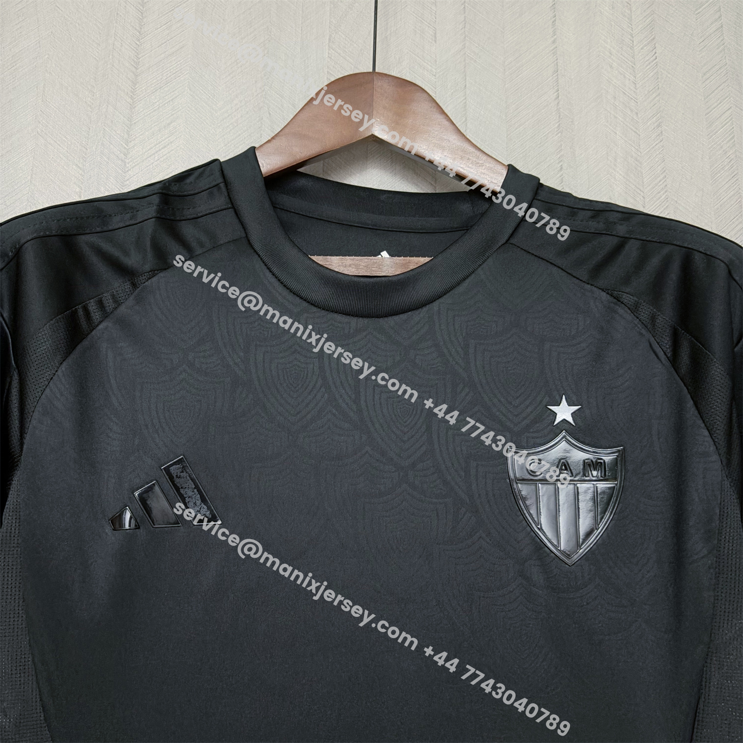 ManixJersey.com | Women's Atletico Mineiro 25-26 Black Special Unsponsored Jersey -Customize Name, Number and Patch | Worldwide Shipping