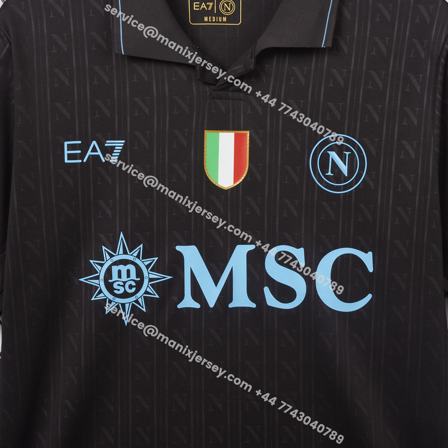 ManixJersey.com | Napoli 25-26 Third Jersey - Fans Version -Customize Name, Number and Patch | Worldwide Shipping