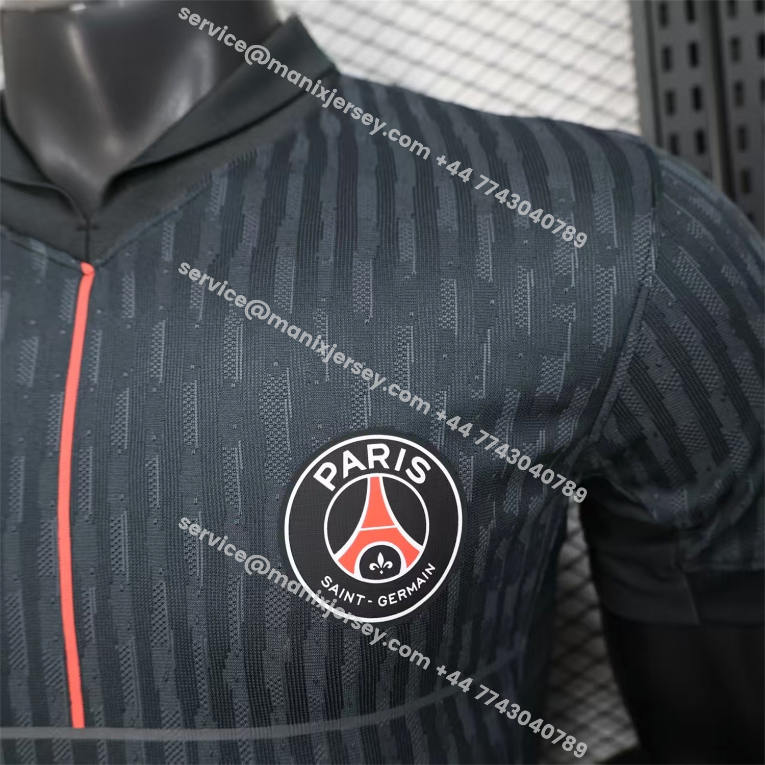 ManixJersey.com | Paris Saint-Germain PSG 25-26 Fourth Jersey - Player Version -Customize Name, Number and Patch | Worldwide Shipping
