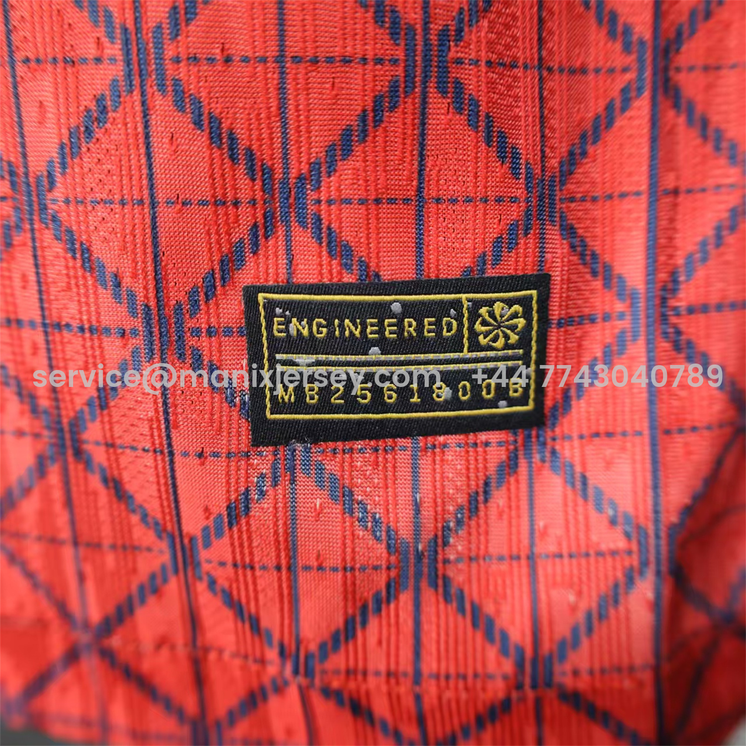 ManixJersey.com | Paris Saint-Germain PSG 25-26 Red Pre-Match Training Jersey - Player Version -Customize Name, Number and Patch | Worldwide Shipping