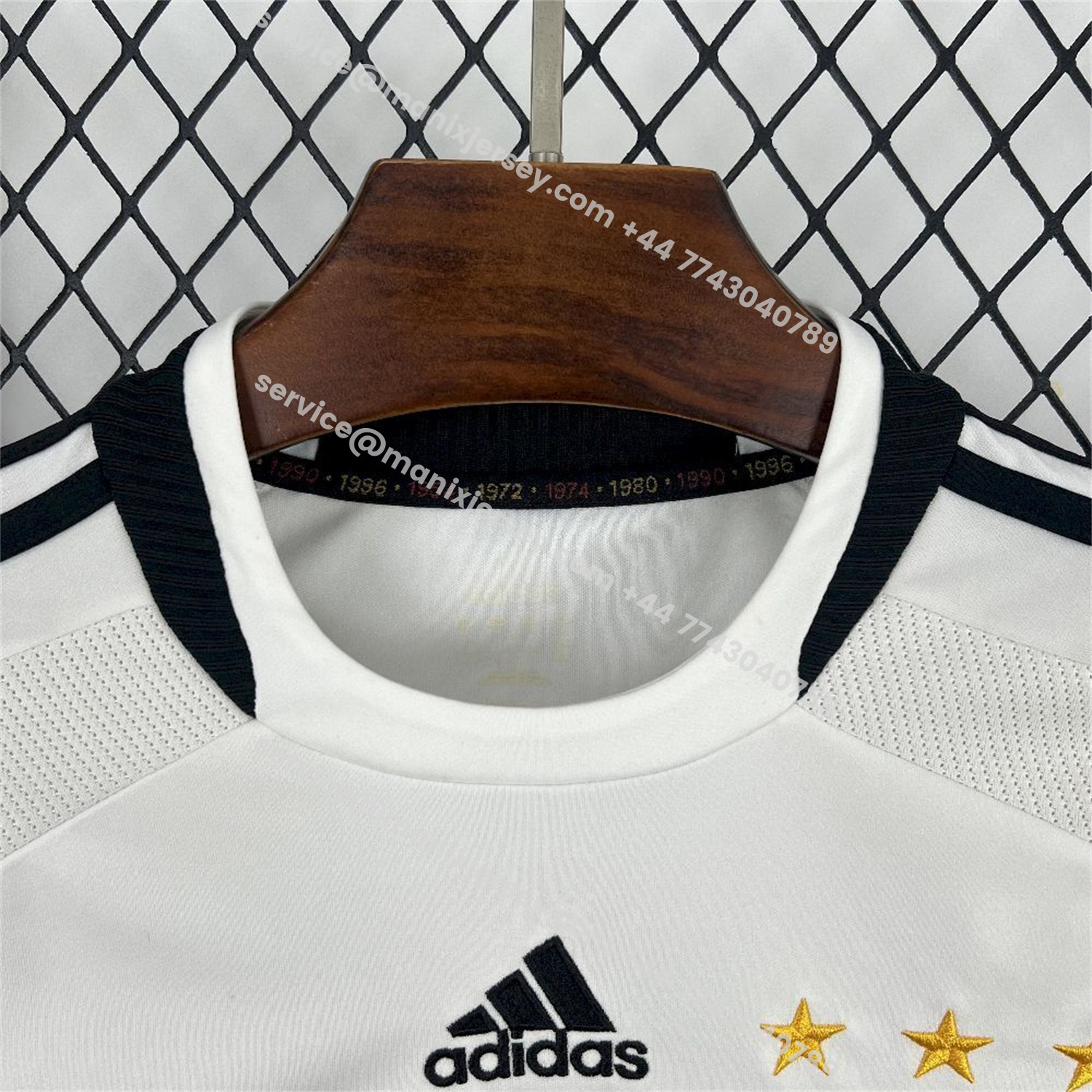 ManixJersey.com | Retro Germany 2008 Home Jersey -Customize Name, Number and Patch | Worldwide Shipping