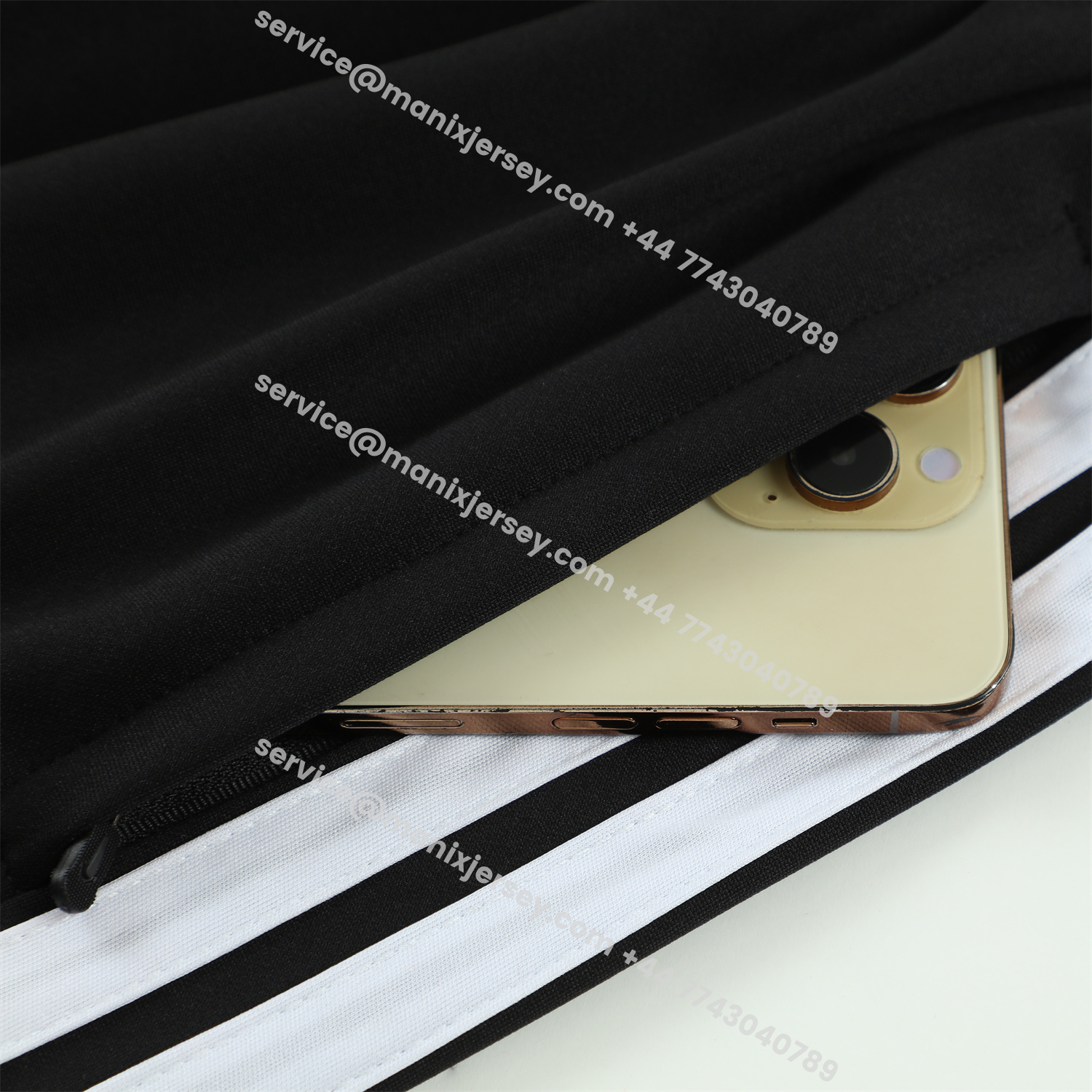 ManixJersey.com | Germany 2026 Kids Long Sleeve Training Set - Black Top & Pants -Customize Name, Number and Patch | Worldwide Shipping