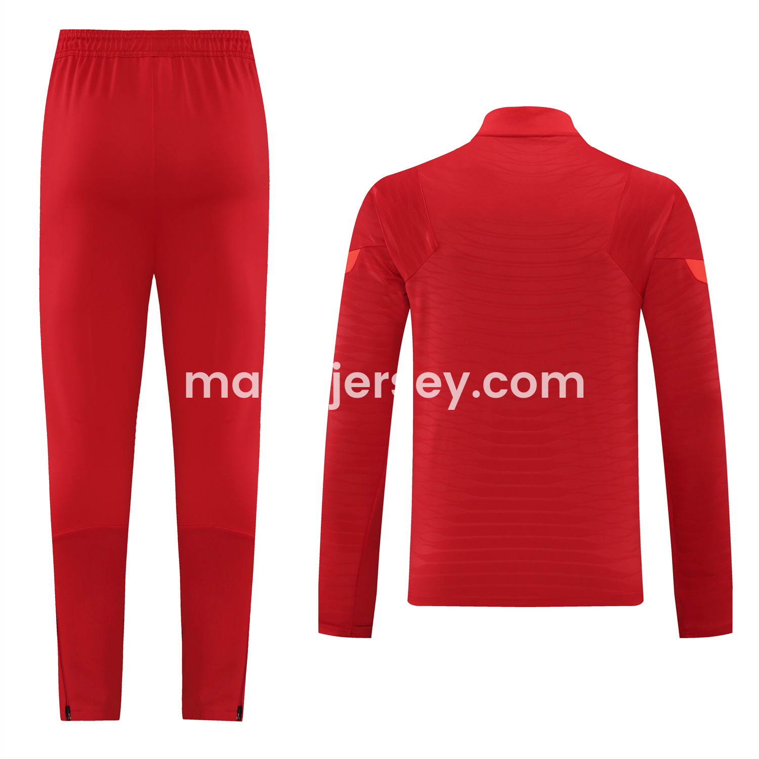 ManixJersey.com | Liver.pool 24-25 Long Sleeve Training Set - Red Top and Pants -Customize Name, Number and Patch | Worldwide Shipping
