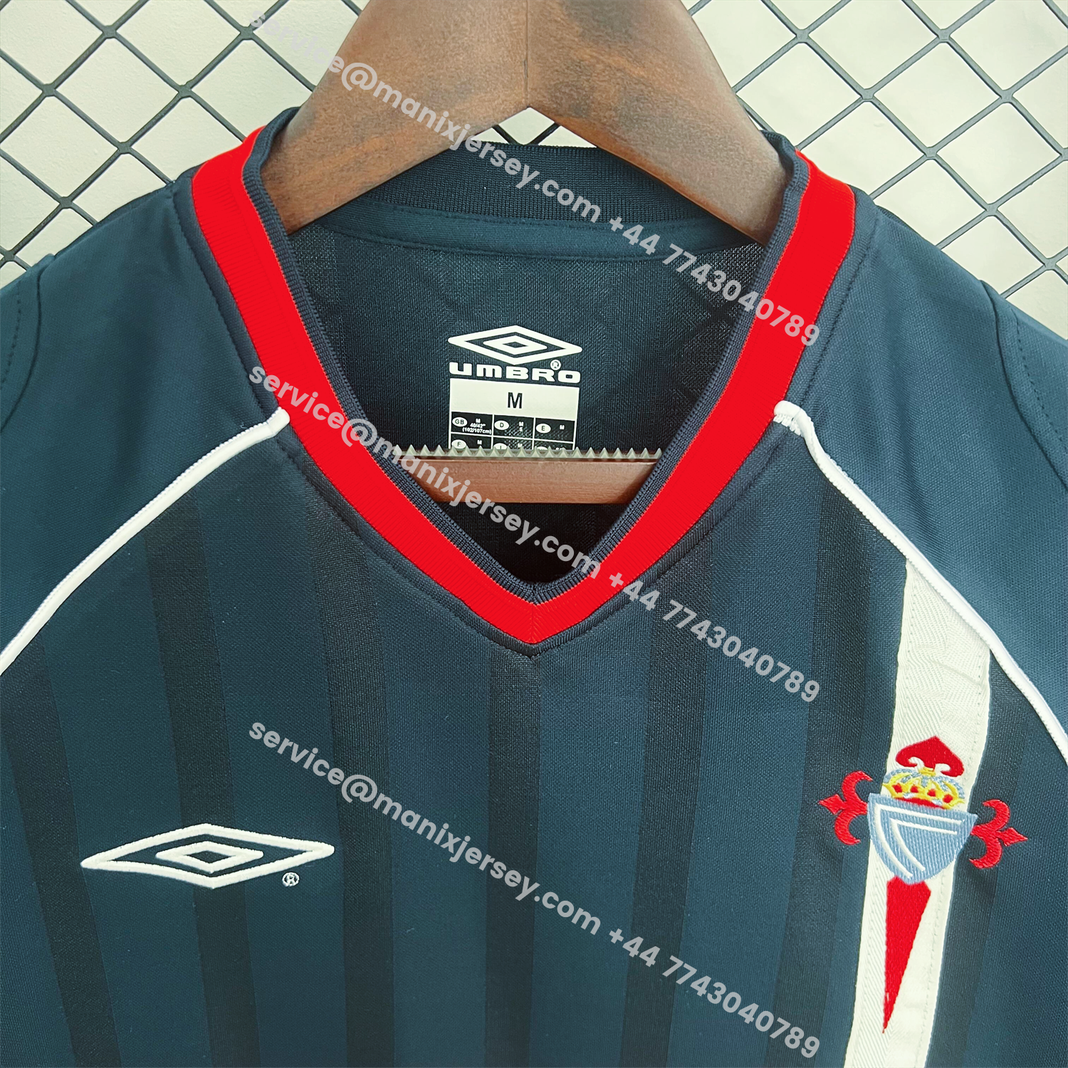 ManixJersey.com | Retro Celta Vigo 2001-03 Third Jersey -Customize Name, Number and Patch | Worldwide Shipping