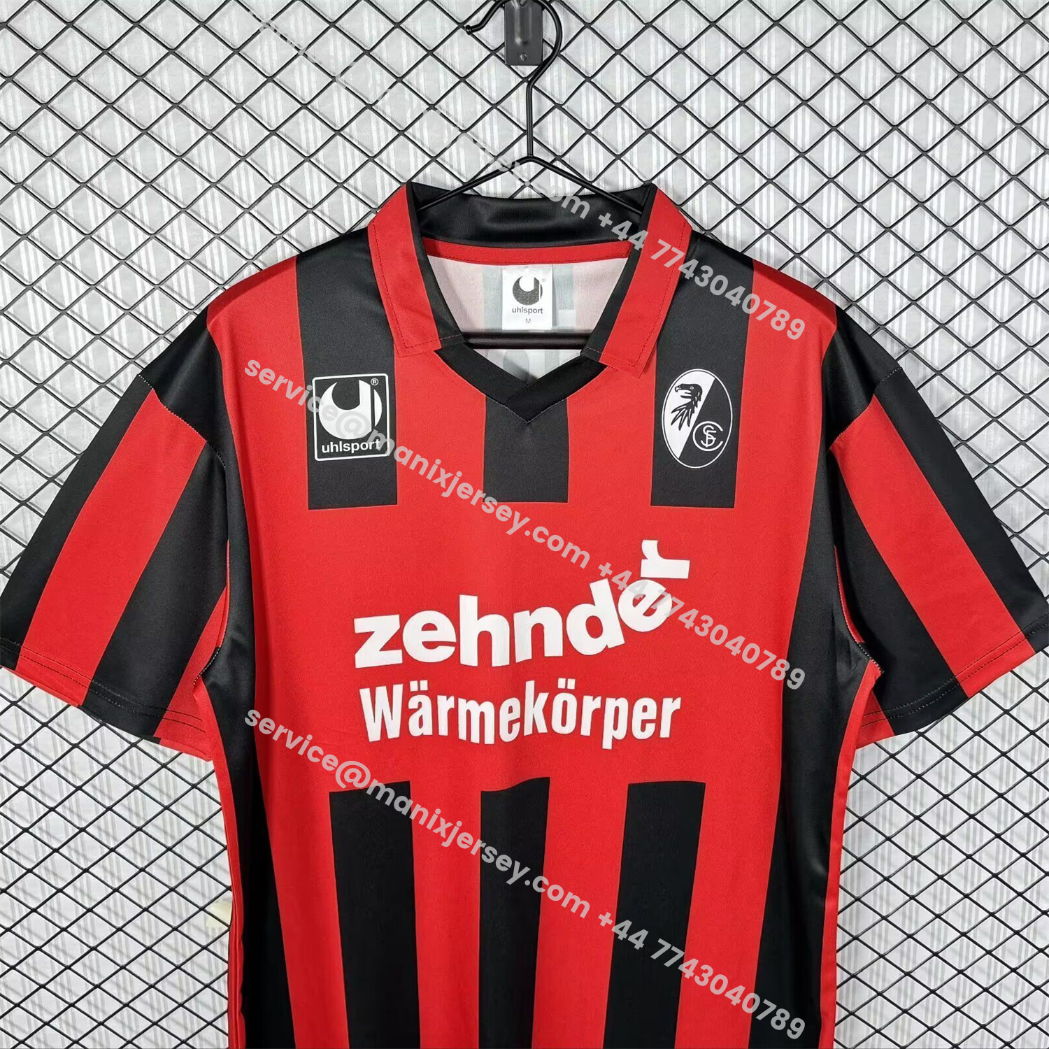 ManixJersey.com | Retro Freiburg 1994-95 Home Jersey -Customize Name, Number and Patch | Worldwide Shipping