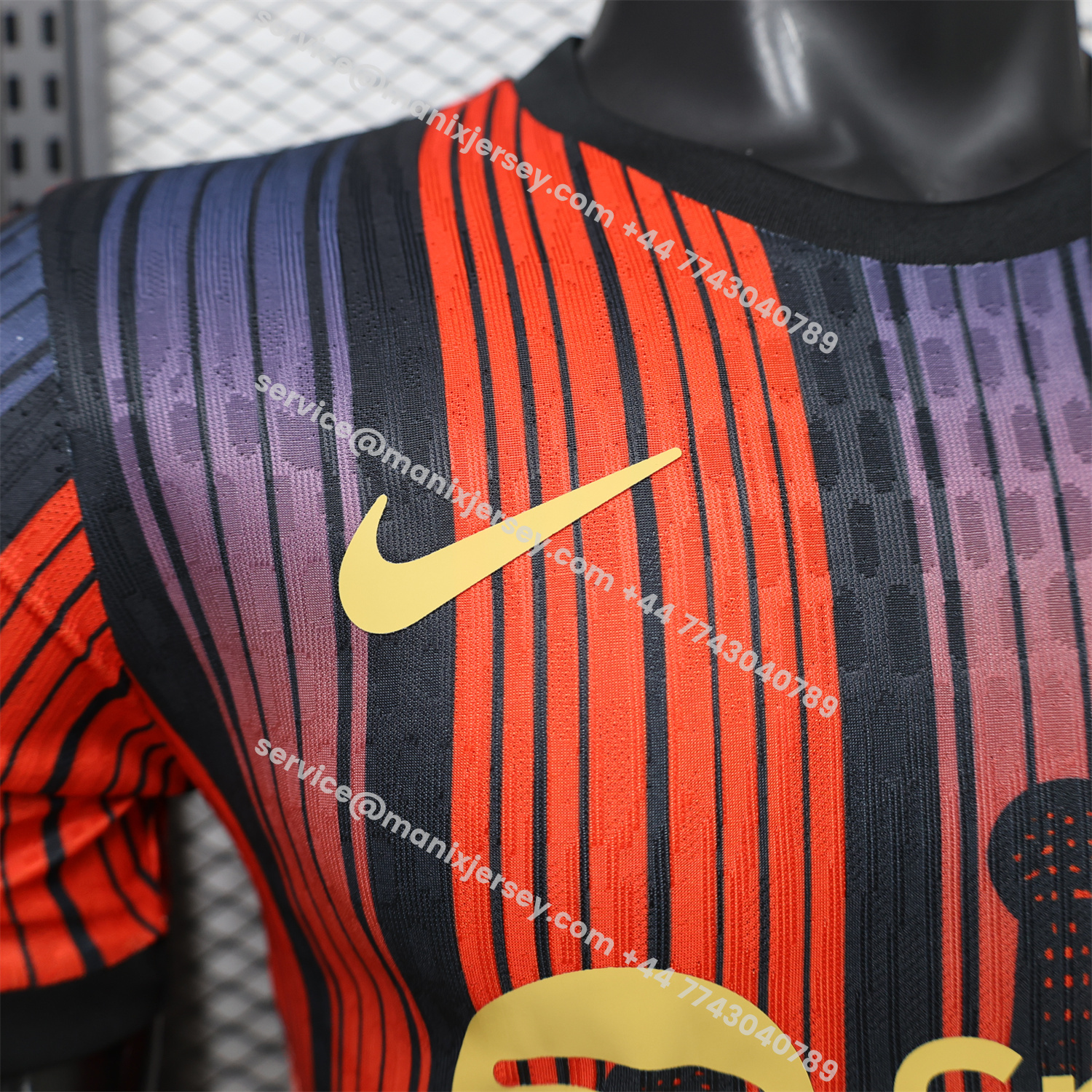 Barcelona 26-27 Grey With Red Special Jersey - Player Version:football jersey mysite: unitedjerseyfootball 邓江浪:football
