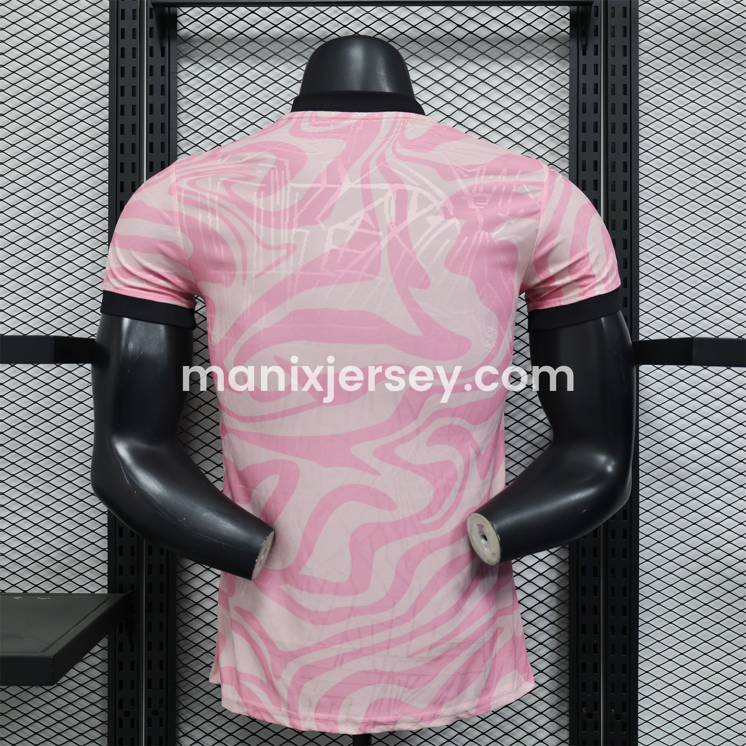 ManixJersey.com | Flamengo 25-26 Pink Ripples Special Jersey - Player Version -Customize Name, Number and Patch | Worldwide Shipping