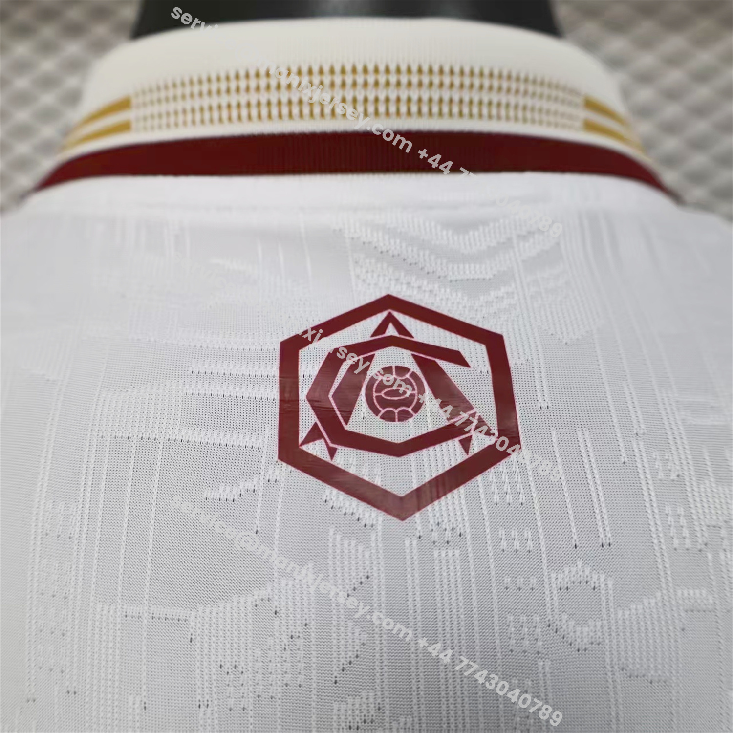 ManixJersey.com | Arsenal 25-26 Third White Jersey - Player Version -Customize Name, Number and Patch | Worldwide Shipping