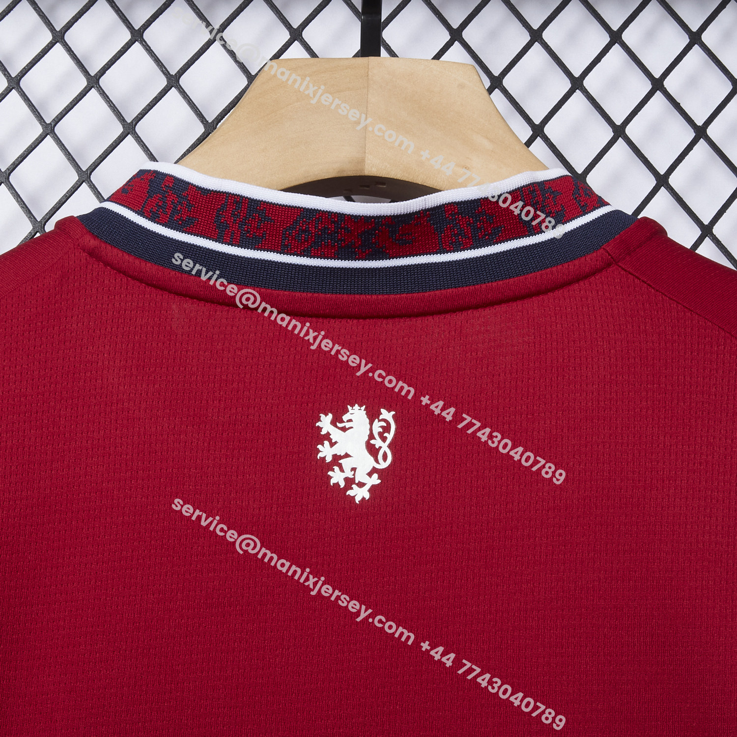 ManixJersey.com | Czech Republic 2026 Home Jersey - Fans Version -Customize Name, Number and Patch | Worldwide Shipping