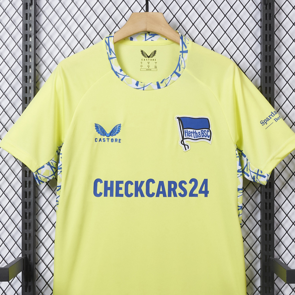 ManixJersey.com | Hertha BSC 25-26 Third Jersey - Fans Version -Customize Name, Number and Patch | Worldwide Shipping