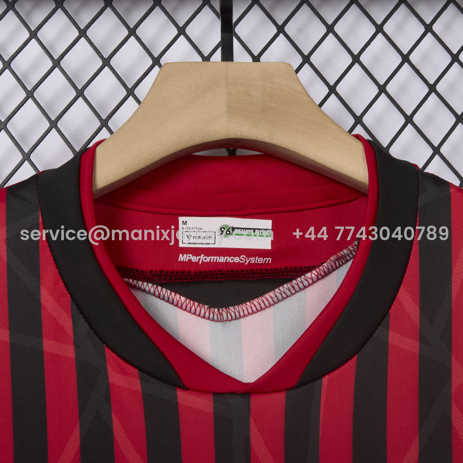 ManixJersey.com | Hannover 96 25-26 Home Jersey - Fans Version -Customize Name, Number and Patch | Worldwide Shipping