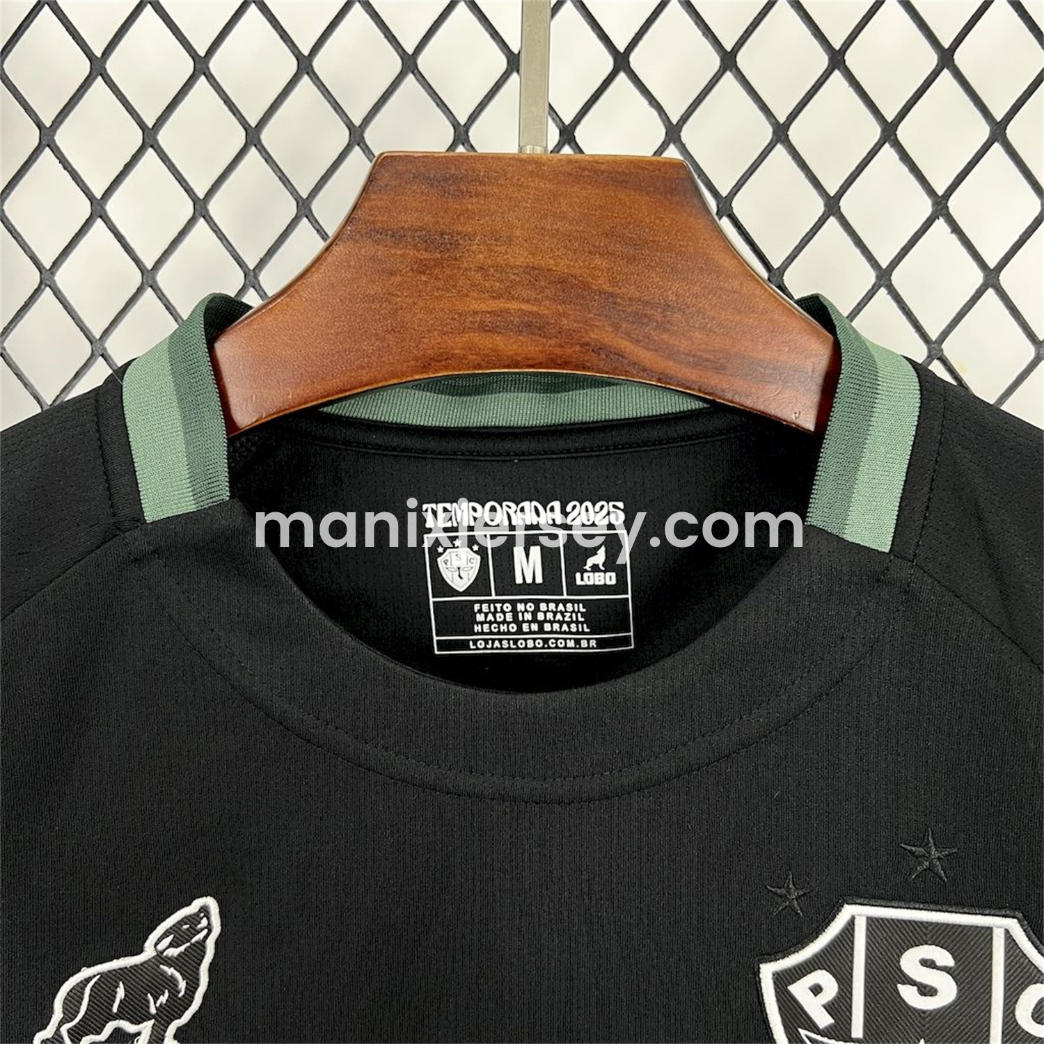 ManixJersey.com | Paysandu 25-26 Black Training Unsponsored Jersey - Fans Version -Customize Name, Number and Patch | Worldwide Shipping