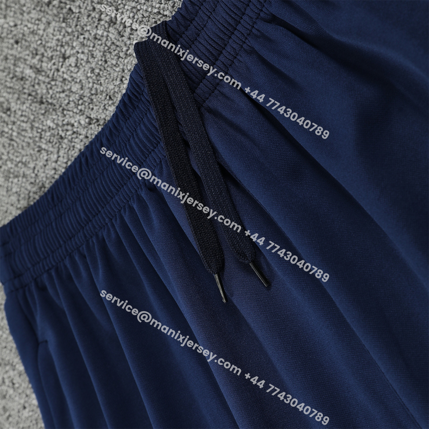 ManixJersey.com | Inter Milan 25-26 Vest Training Set - White Vest & Blue Shorts -Customize Name, Number and Patch | Worldwide Shipping