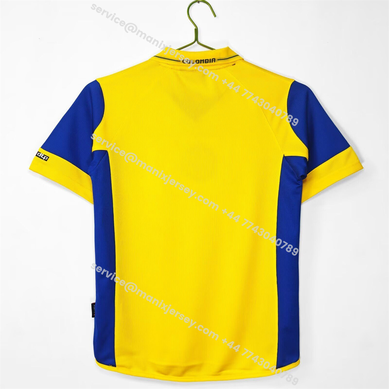 ManixJersey.com | Retro Colombia 2003-05 Home Jersey -Customize Name, Number and Patch | Worldwide Shipping