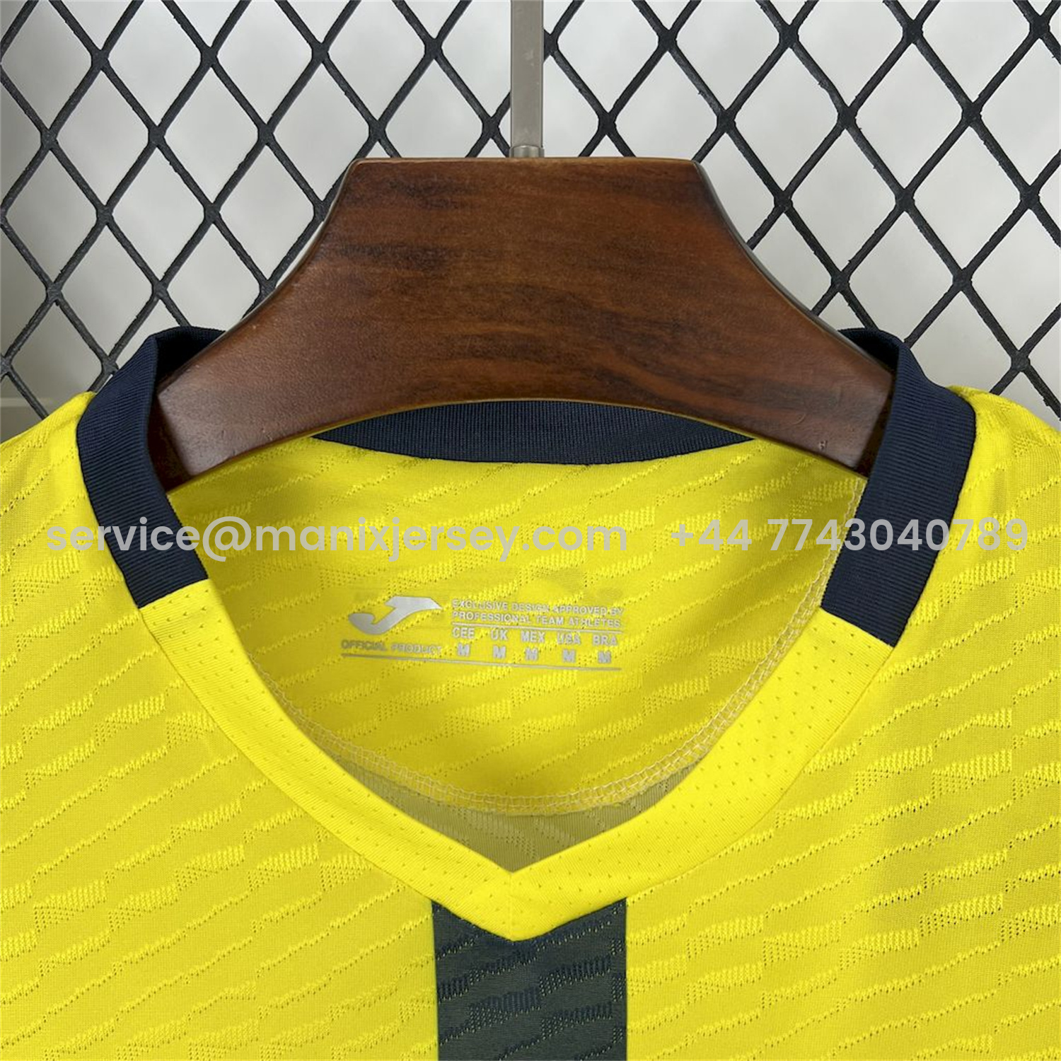 ManixJersey.com | Villarreal 25-26 Home Jersey - Fans Version -Customize Name, Number and Patch | Worldwide Shipping