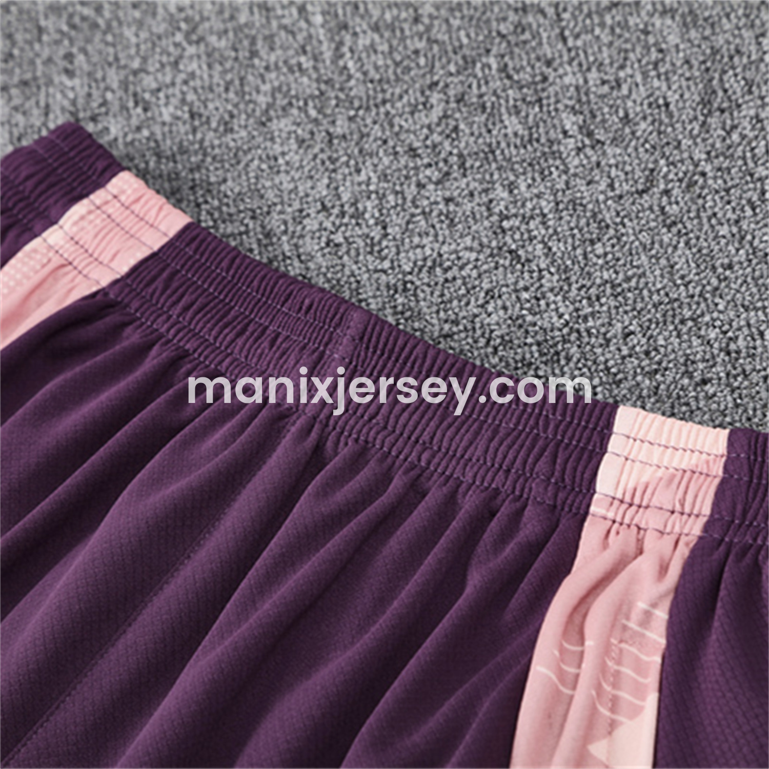 ManixJersey.com | Arsenal 24-25 Kids Short-Sleeve Training Set - Purple -Customize Name, Number and Patch | Worldwide Shipping