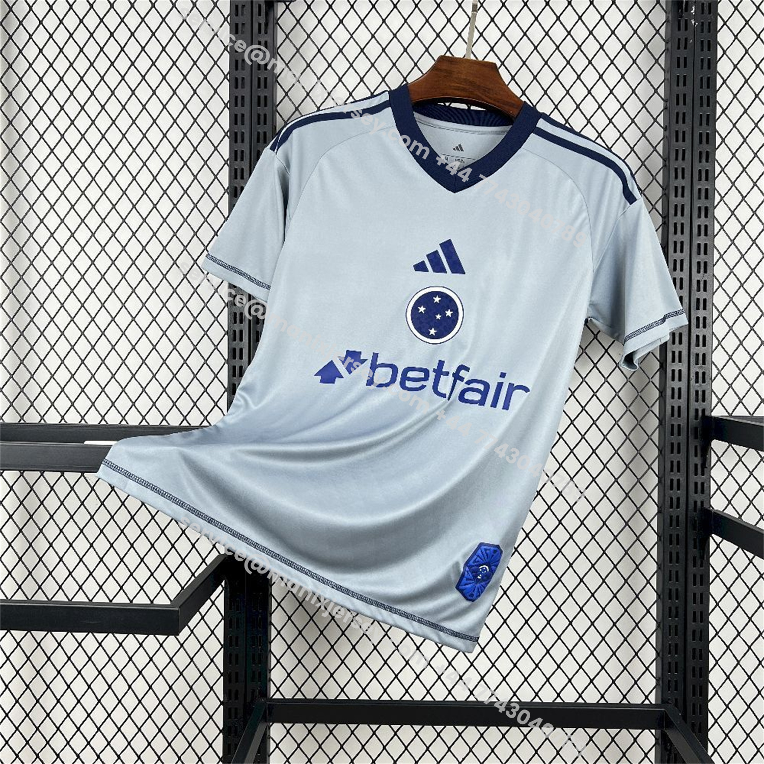 ManixJersey.com | Cruzeiro 25-26 Grey Goalkeeper Jersey - Fans Version -Customize Name, Number and Patch | Worldwide Shipping