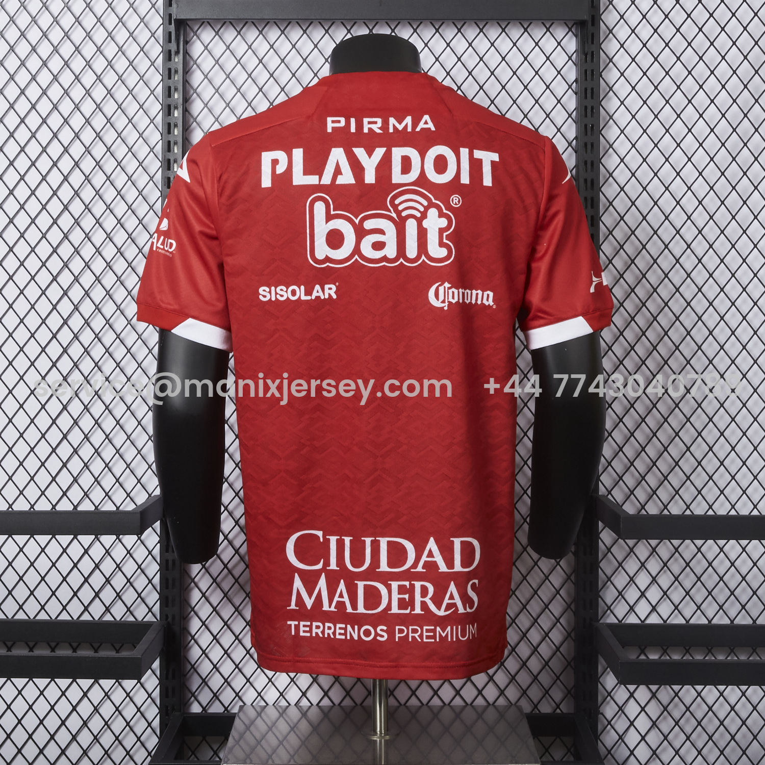 ManixJersey.com | Club Necaxa 25-26 Away Jersey - Player Version -Customize Name, Number and Patch | Worldwide Shipping