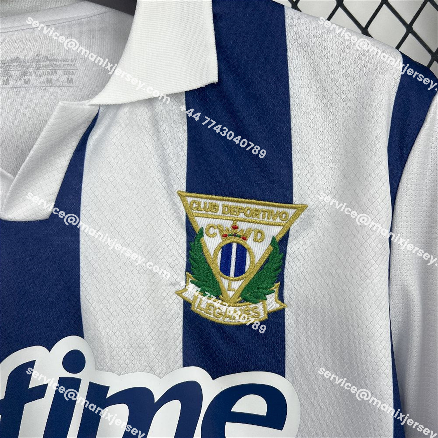 ManixJersey.com | CD Leganés 25-26 Home Jersey - Fans Version -Customize Name, Number and Patch | Worldwide Shipping