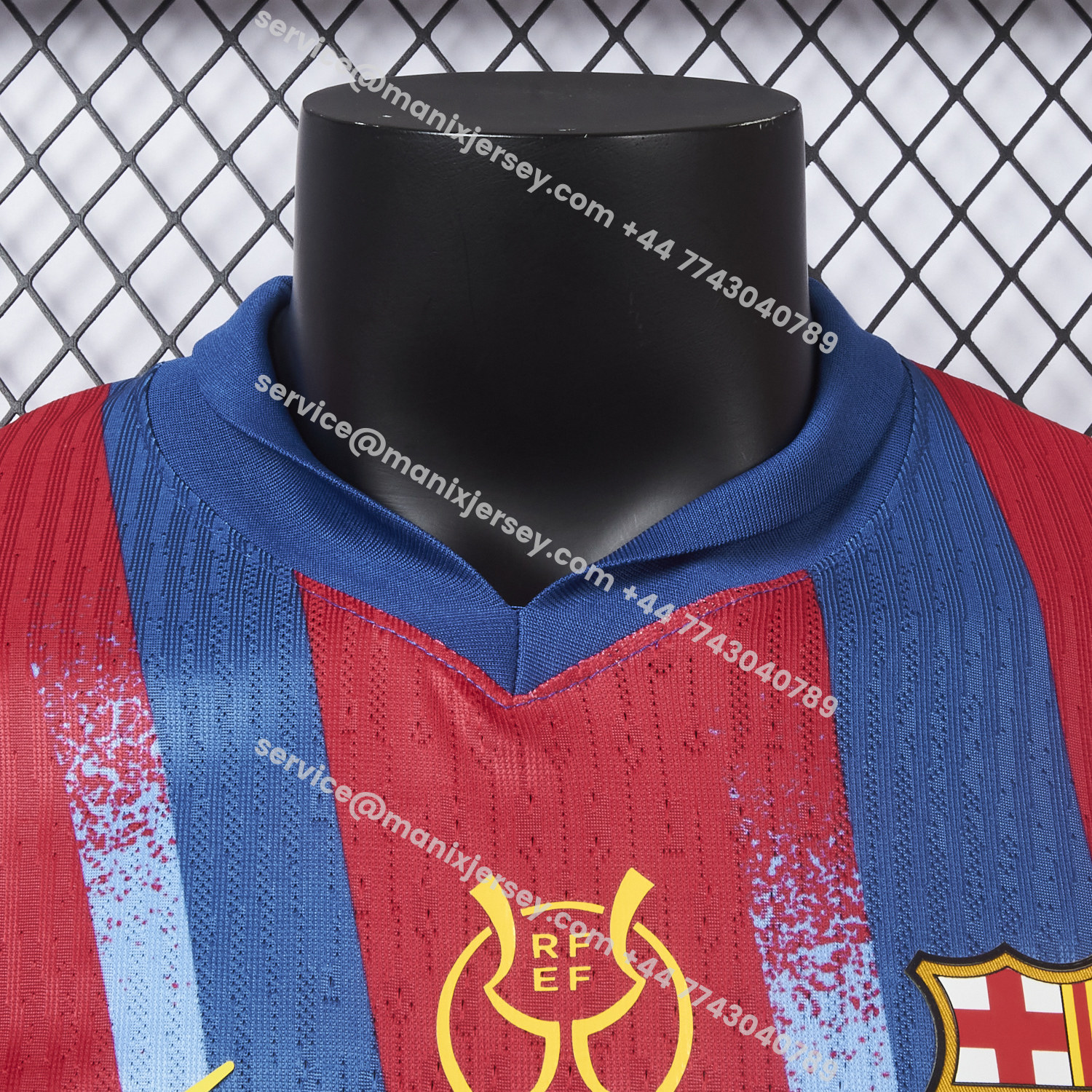 ManixJersey.com | Barcelona 25-26 Supercopa De España Fourth Jersey - Player Version -Customize Name, Number and Patch | Worldwide Shipping