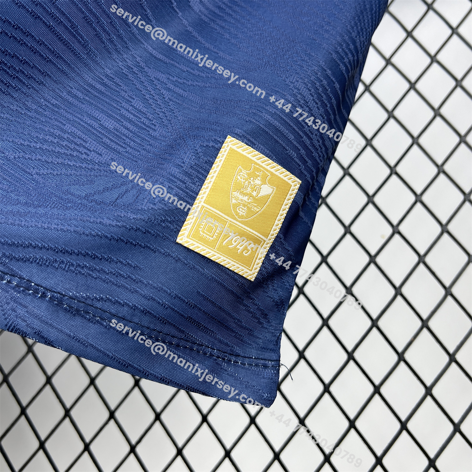 ManixJersey.com | Vasco da Gama 25-26 Blue Goalkeeper Jersey - Fans Version -Customize Name, Number and Patch | Worldwide Shipping