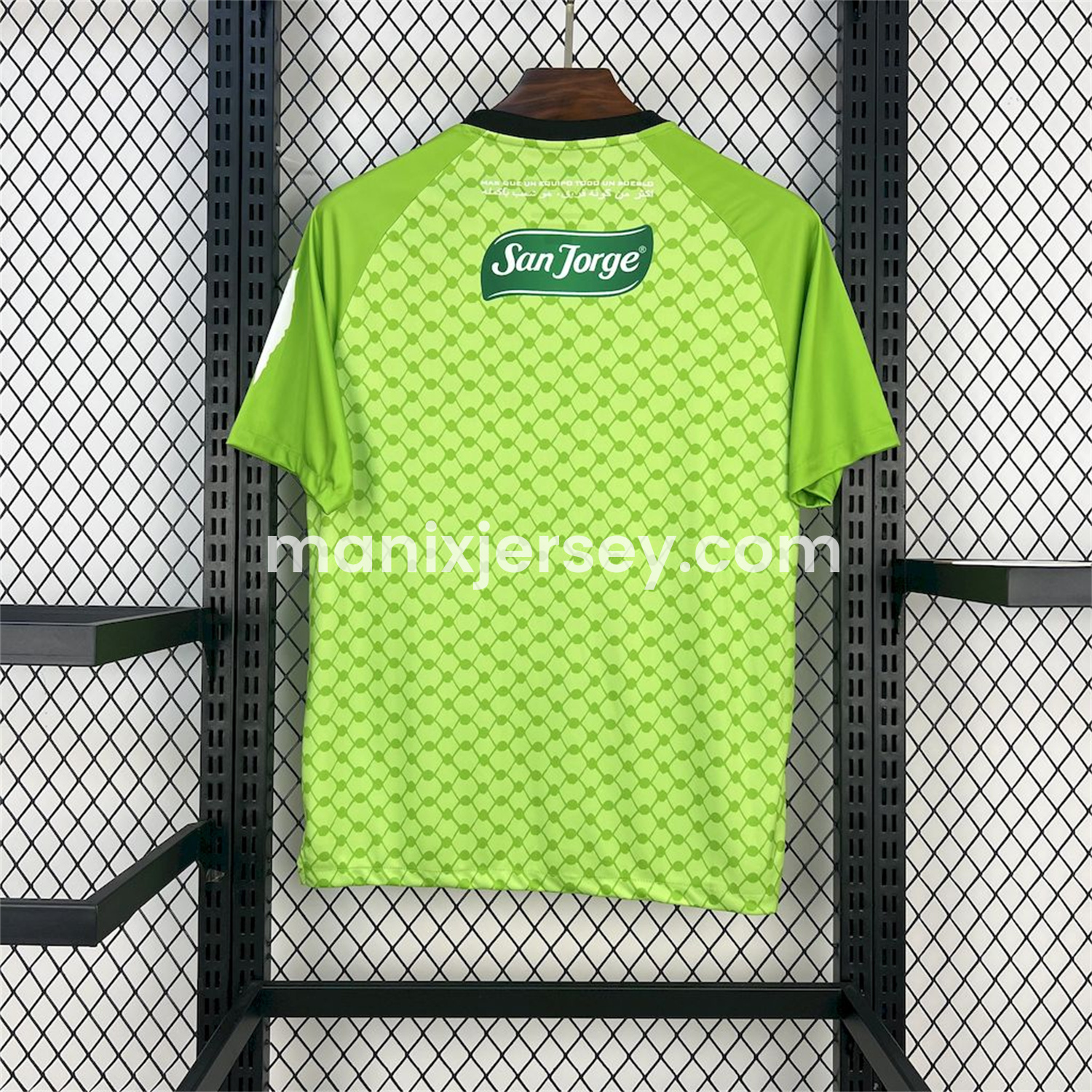 ManixJersey.com | Club Deportivo Palestino 25-26 Green Goalkeeper Jersey - Fans Version -Customize Name, Number and Patch | Worldwide Shipping