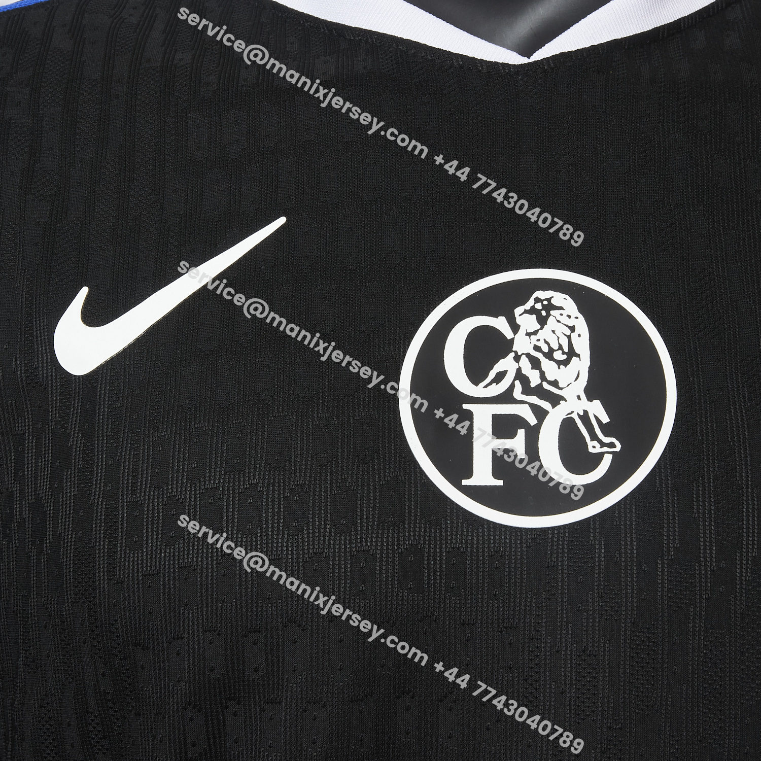 ManixJersey.com | C.H.E.L.S.E.A 25-26 Third Unsponsored Black Jersey - Player Version -Customize Name, Number and Patch | Worldwide Shipping