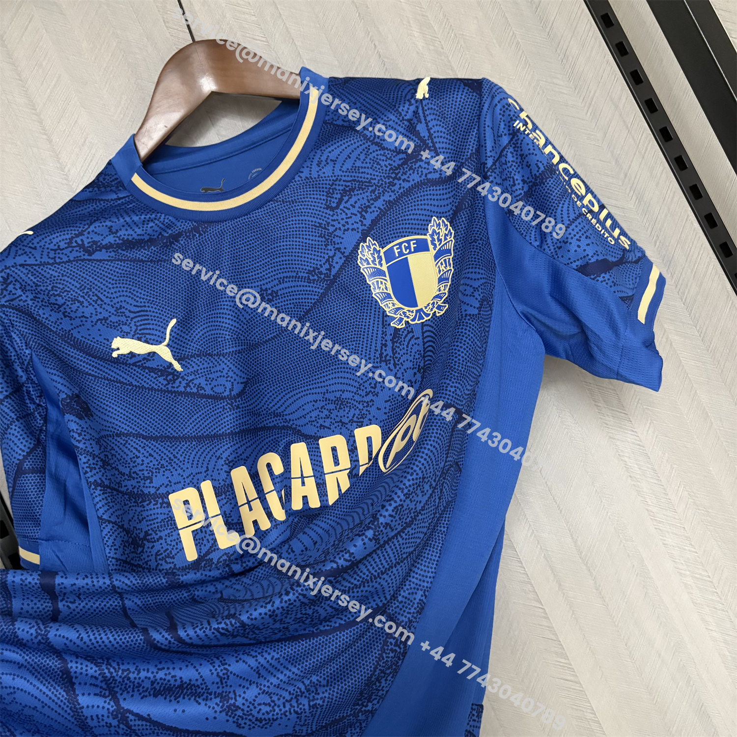 ManixJersey.com | FC Famalicão 25-26 Away Blue Jersey - Fans Version -Customize Name, Number and Patch | Worldwide Shipping