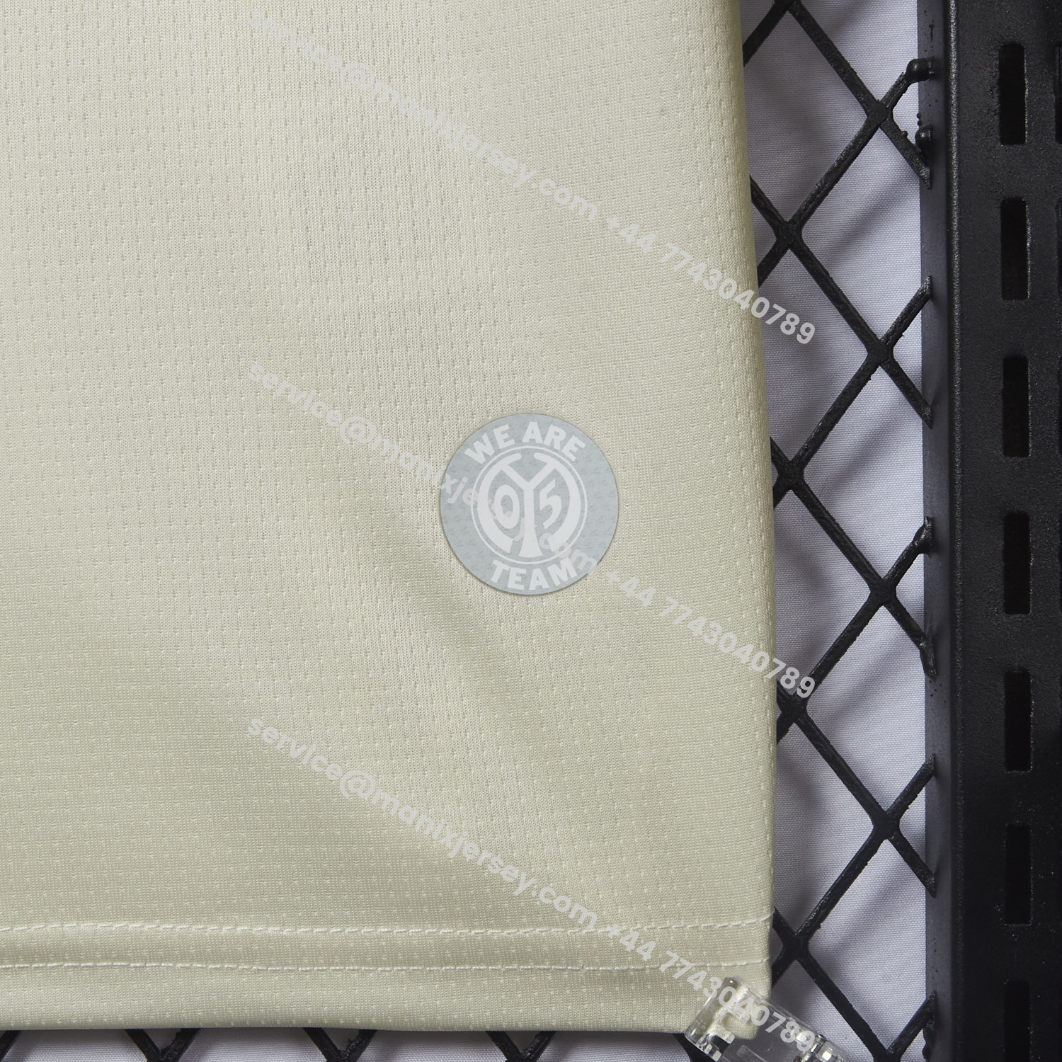 ManixJersey.com | Mainz 25-26 Third White Jersey - Fans Version -Customize Name, Number and Patch | Worldwide Shipping