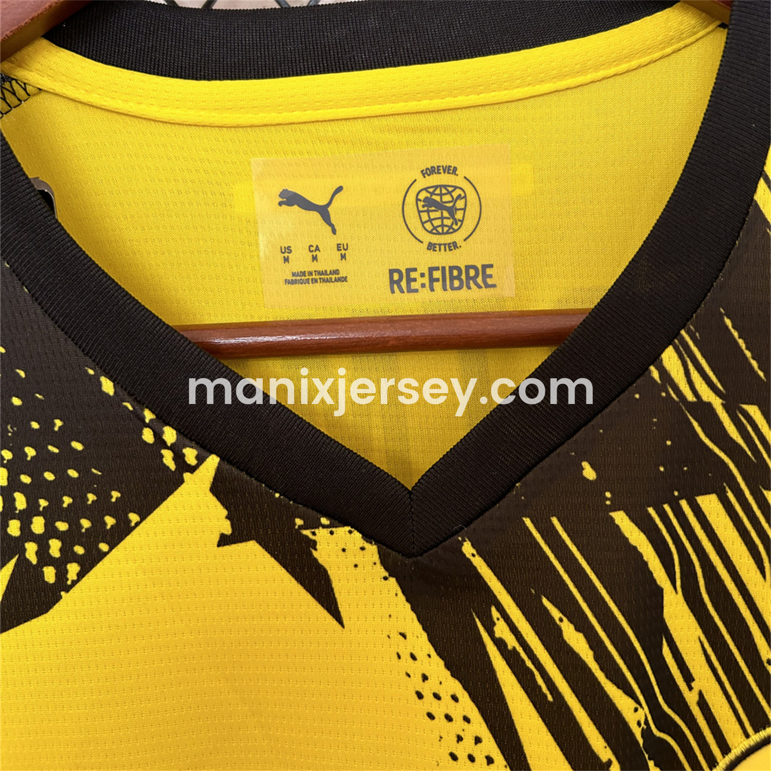 ManixJersey.com | Dortmund 25-26 Home Unsponsored Jersey (Leaked Version) - Fans Version -Customize Name, Number and Patch | Worldwide Shipping