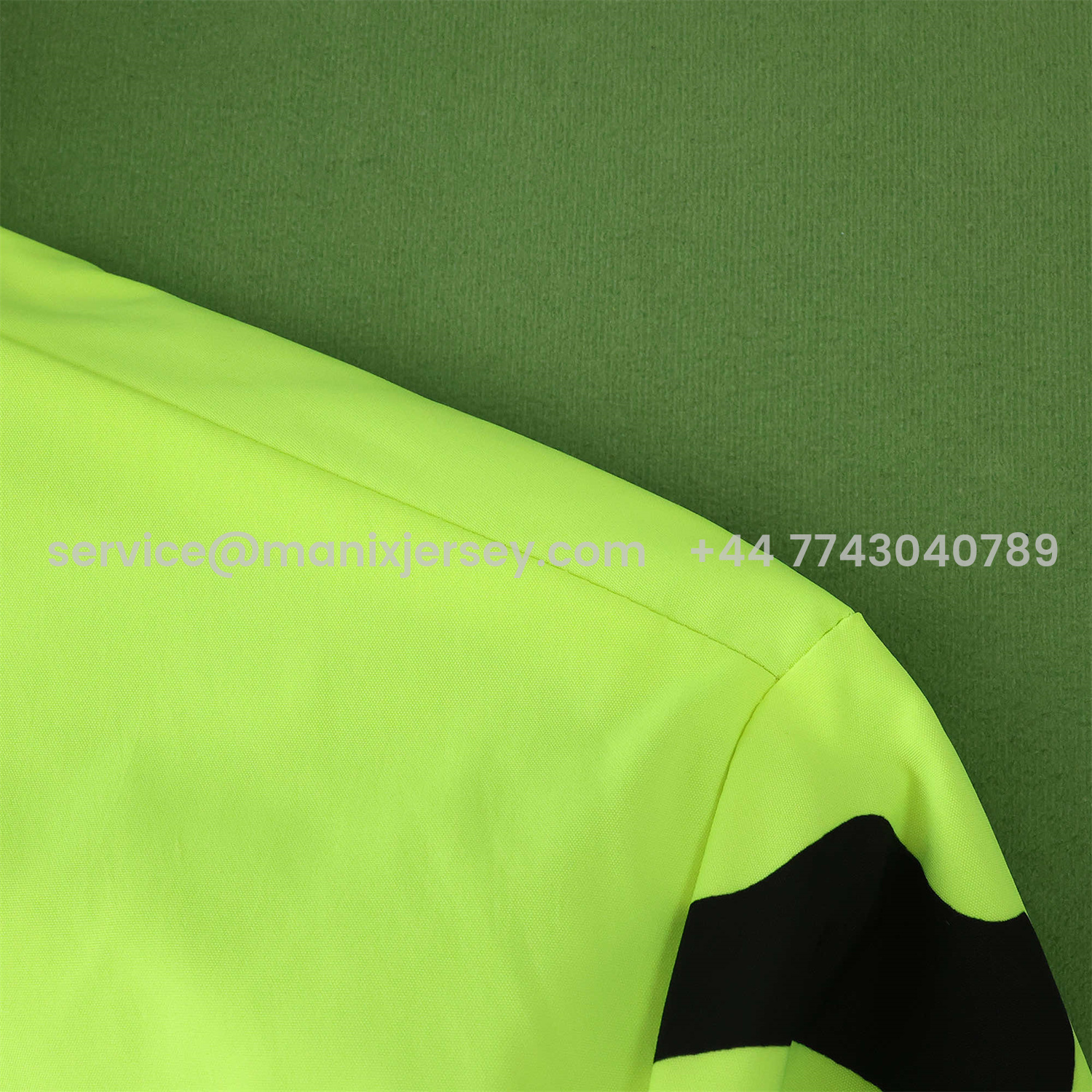 ManixJersey.com | Dortmund 25-26 Double Sided Reversible Windbreaker - Green & Yellow -Customize Name, Number and Patch | Worldwide Shipping