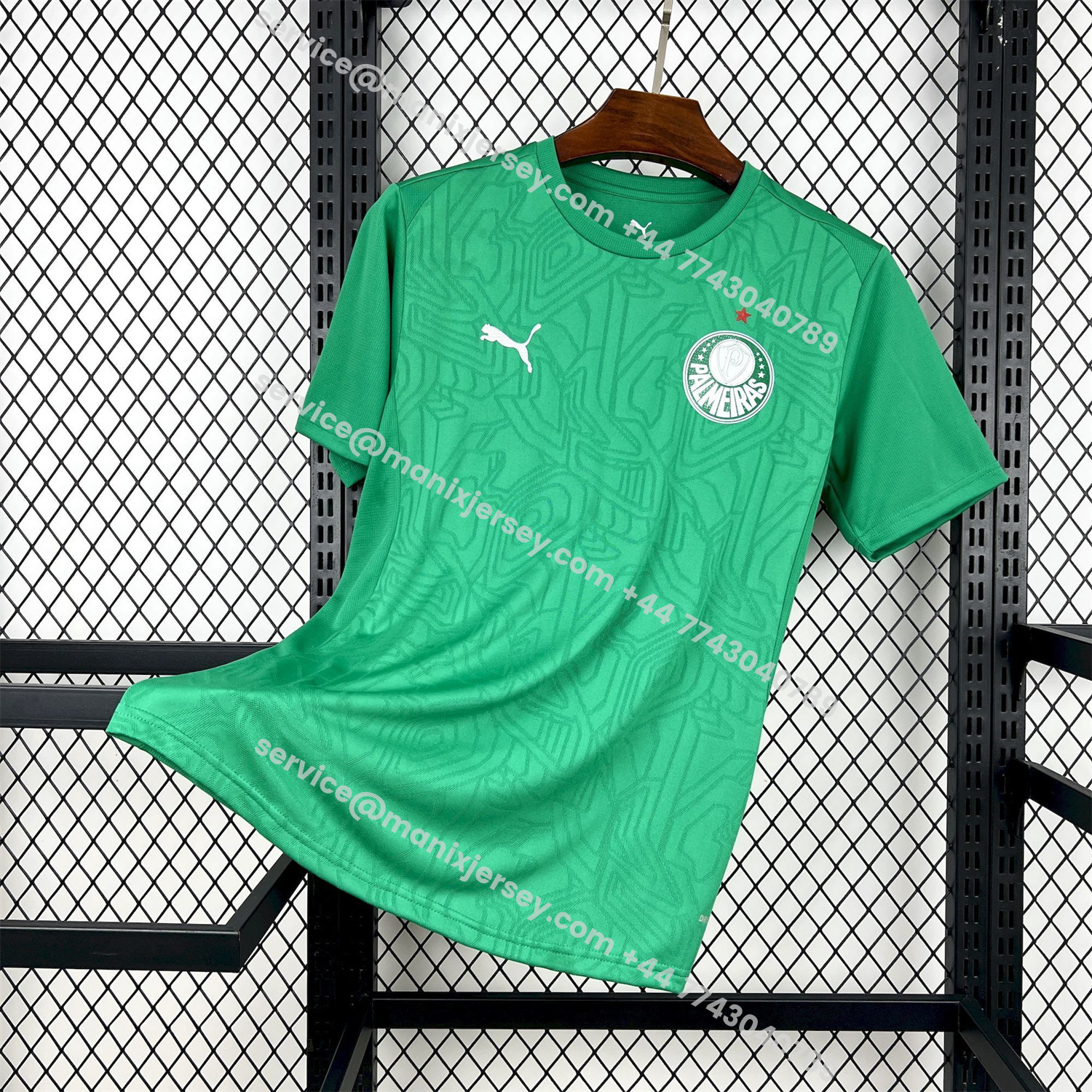 ManixJersey.com | Palmeiras 25-26 Green Training Jersey - Fans Version -Customize Name, Number and Patch | Worldwide Shipping