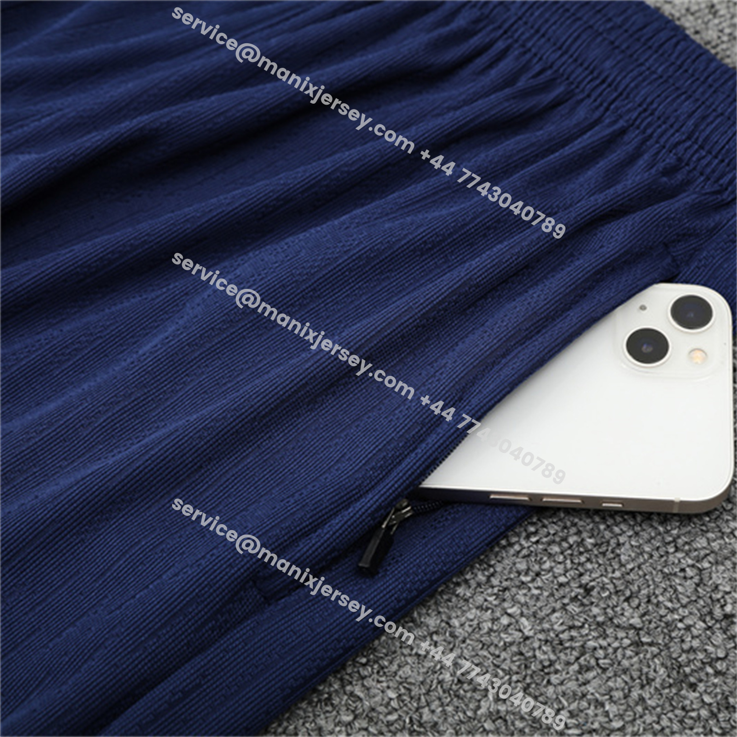 ManixJersey.com | Barcelona 25-26 Kids Long Sleeve Training Set - Purple Top & Deep Blue Pants -Customize Name, Number and Patch | Worldwide Shipping