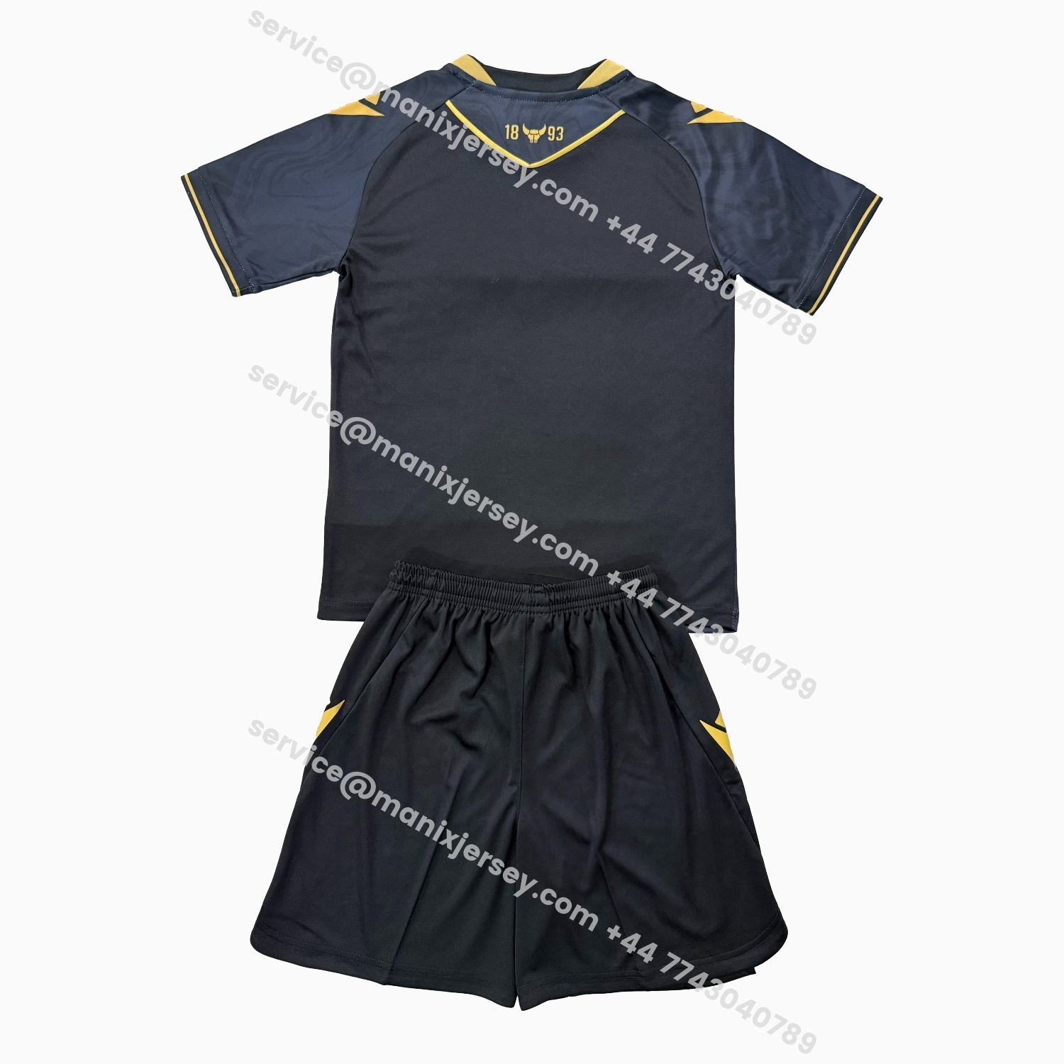 ManixJersey.com | Oxford United 25-26 Away Kids Kit -Customize Name, Number and Patch | Worldwide Shipping