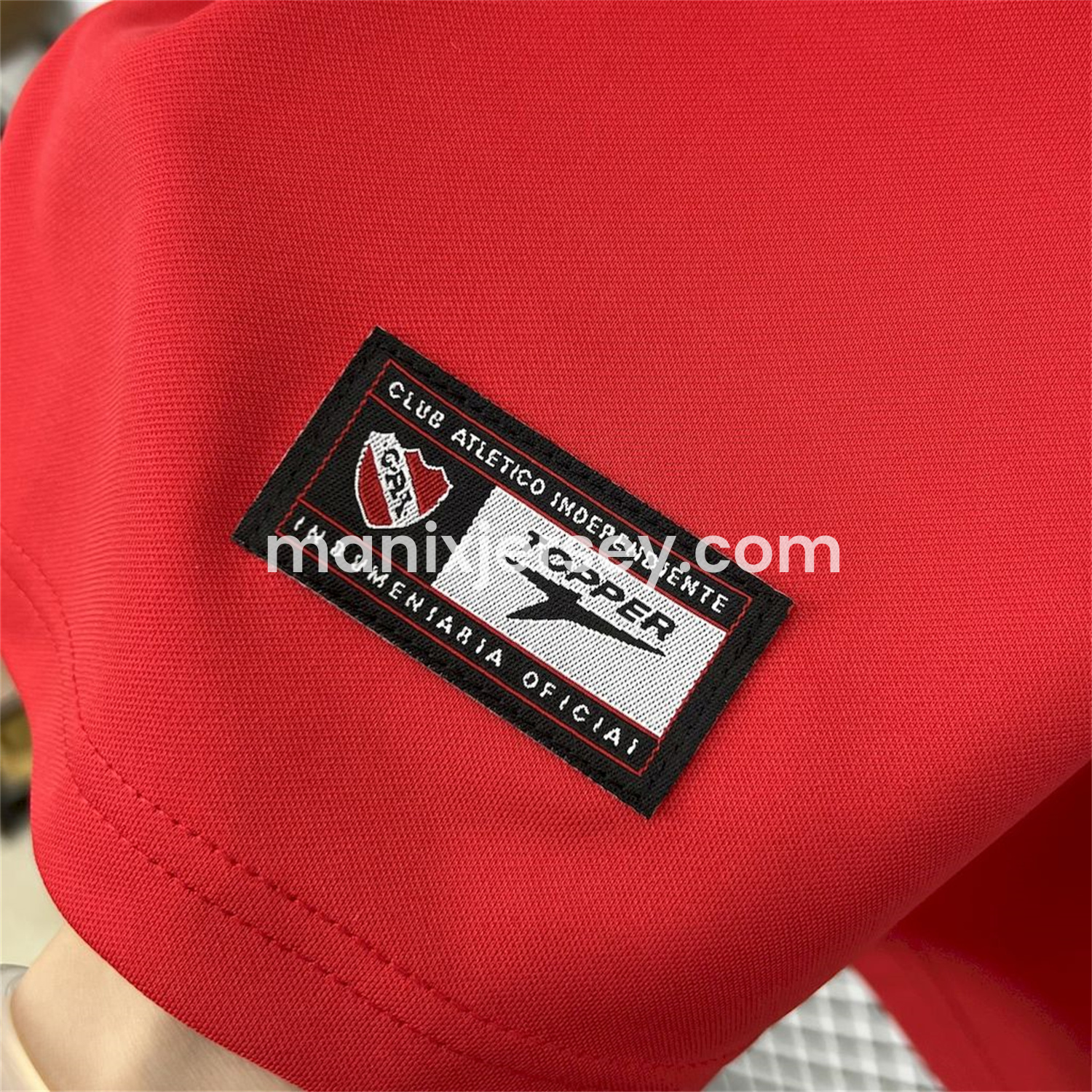 ManixJersey.com | Retro CA Independiente 1999-00 Home Jersey -Customize Name, Number and Patch | Worldwide Shipping