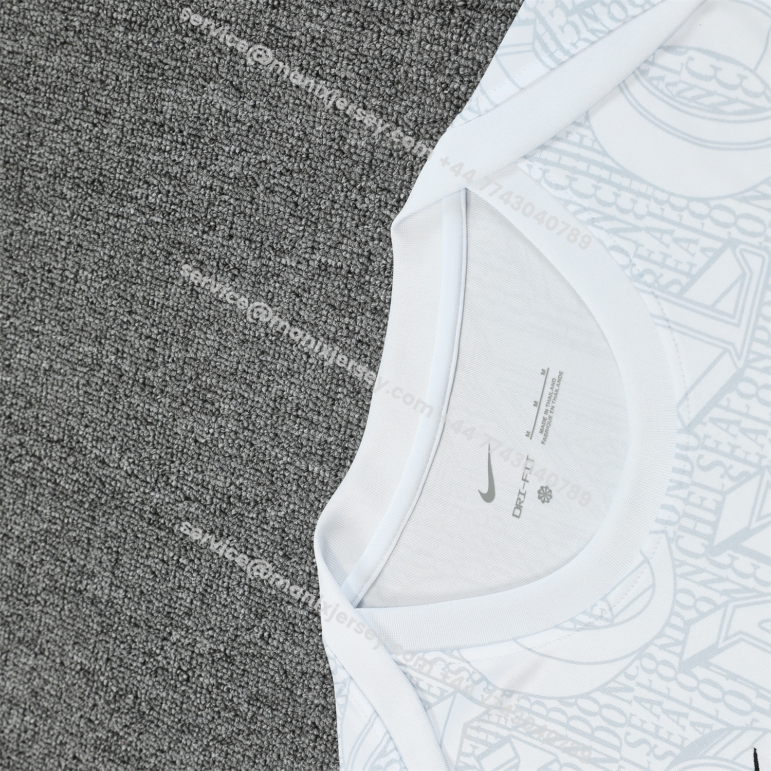 ManixJersey.com | C.h.e.l.s.e.a 25-26 Training Vest Suit - White -Customize Name, Number and Patch | Worldwide Shipping