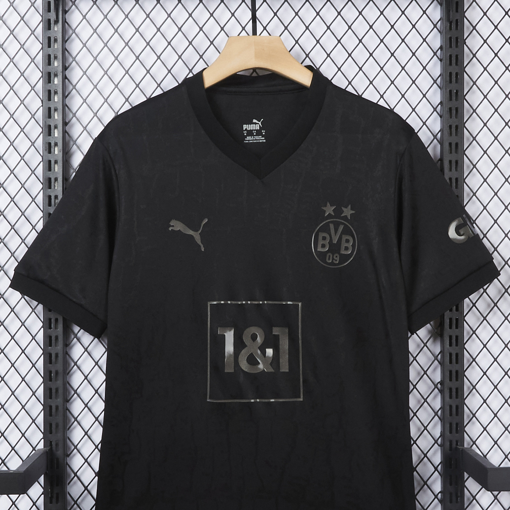 ManixJersey.com | Retro Dortmund 2022-23 Black Special Edition Jersey -Customize Name, Number and Patch | Worldwide Shipping