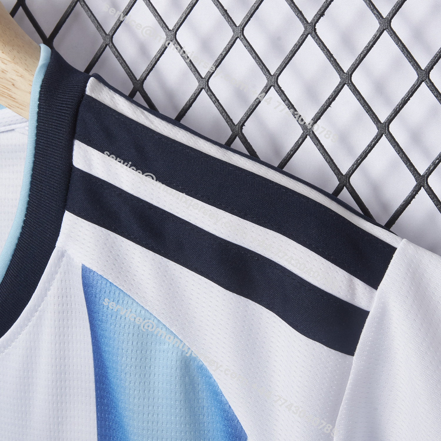 ManixJersey.com | Women's Argentina 2026 Home Cropped Jersey -Customize Name, Number and Patch | Worldwide Shipping