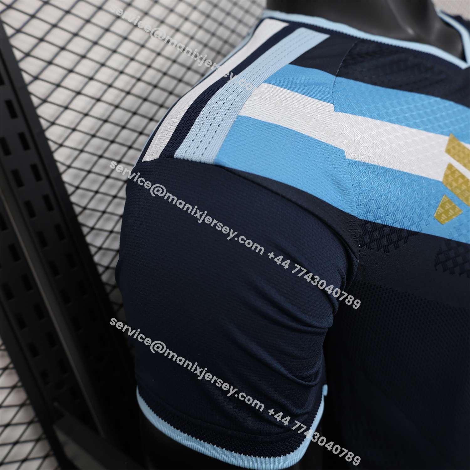 ManixJersey.com | Argentina 2026 Dark Blue Special Jersey - Player Version -Customize Name, Number and Patch | Worldwide Shipping