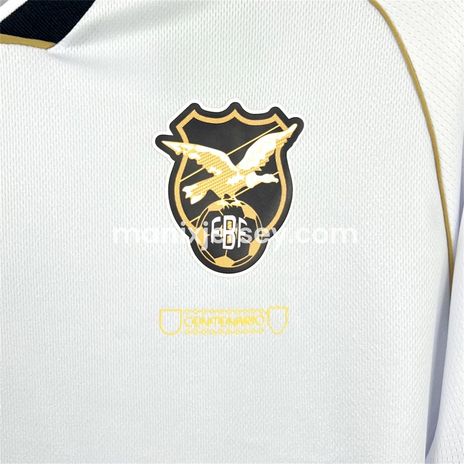 ManixJersey.com | Bolivia 2025-26 100 Years Centennial Edition Away Jersey - Fans Version -Customize Name, Number and Patch | Worldwide Shipping