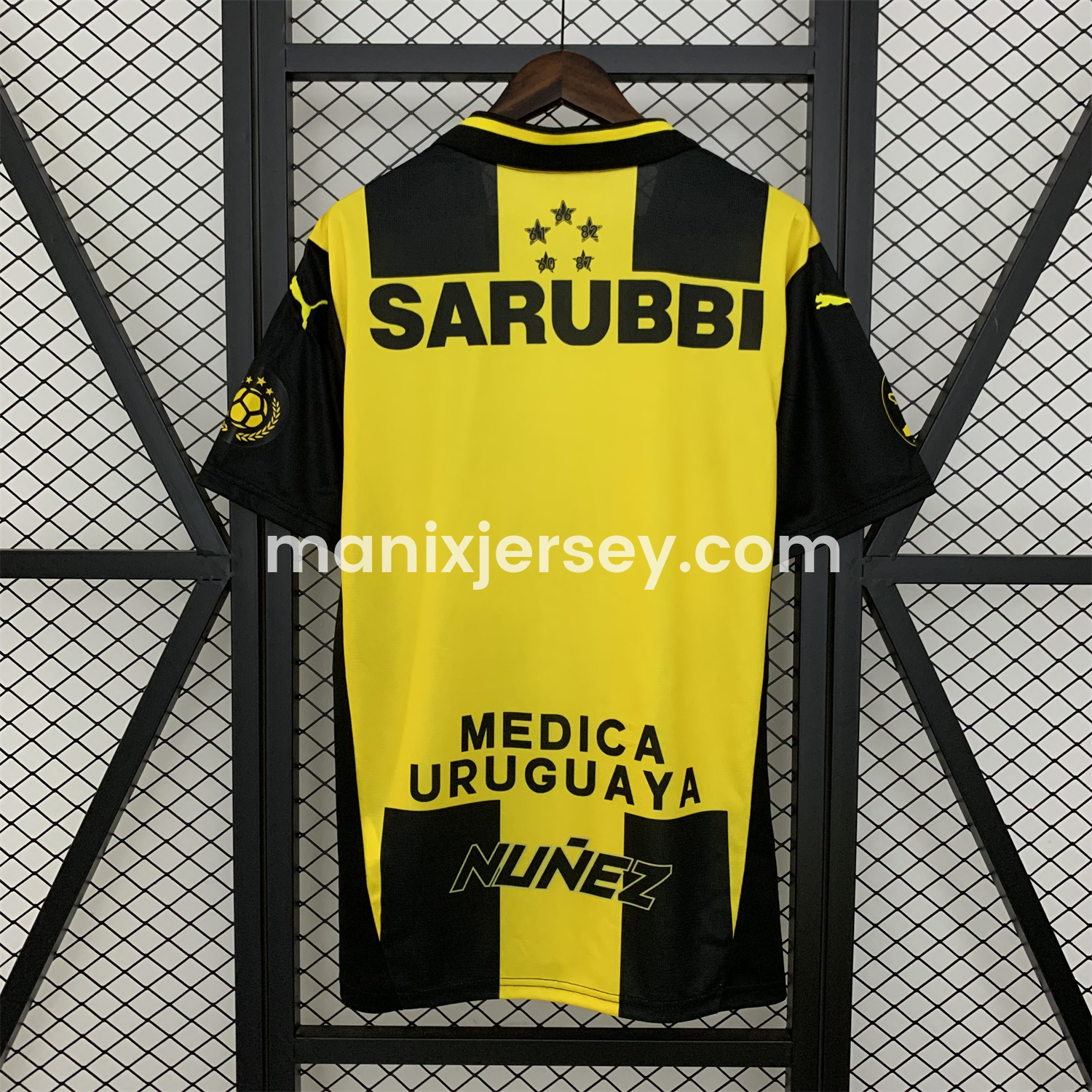 ManixJersey.com | Peñarol 25-26 Home Jersey - Fans Version -Customize Name, Number and Patch | Worldwide Shipping