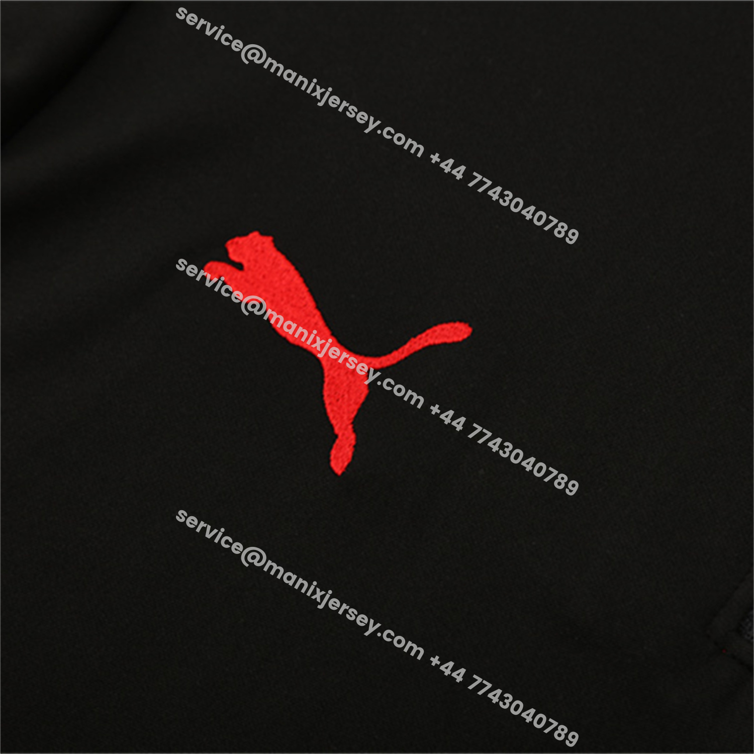 ManixJersey.com | Portugal 25-26 Long Sleeve Training Set - Black Top & Black Pants -Customize Name, Number and Patch | Worldwide Shipping