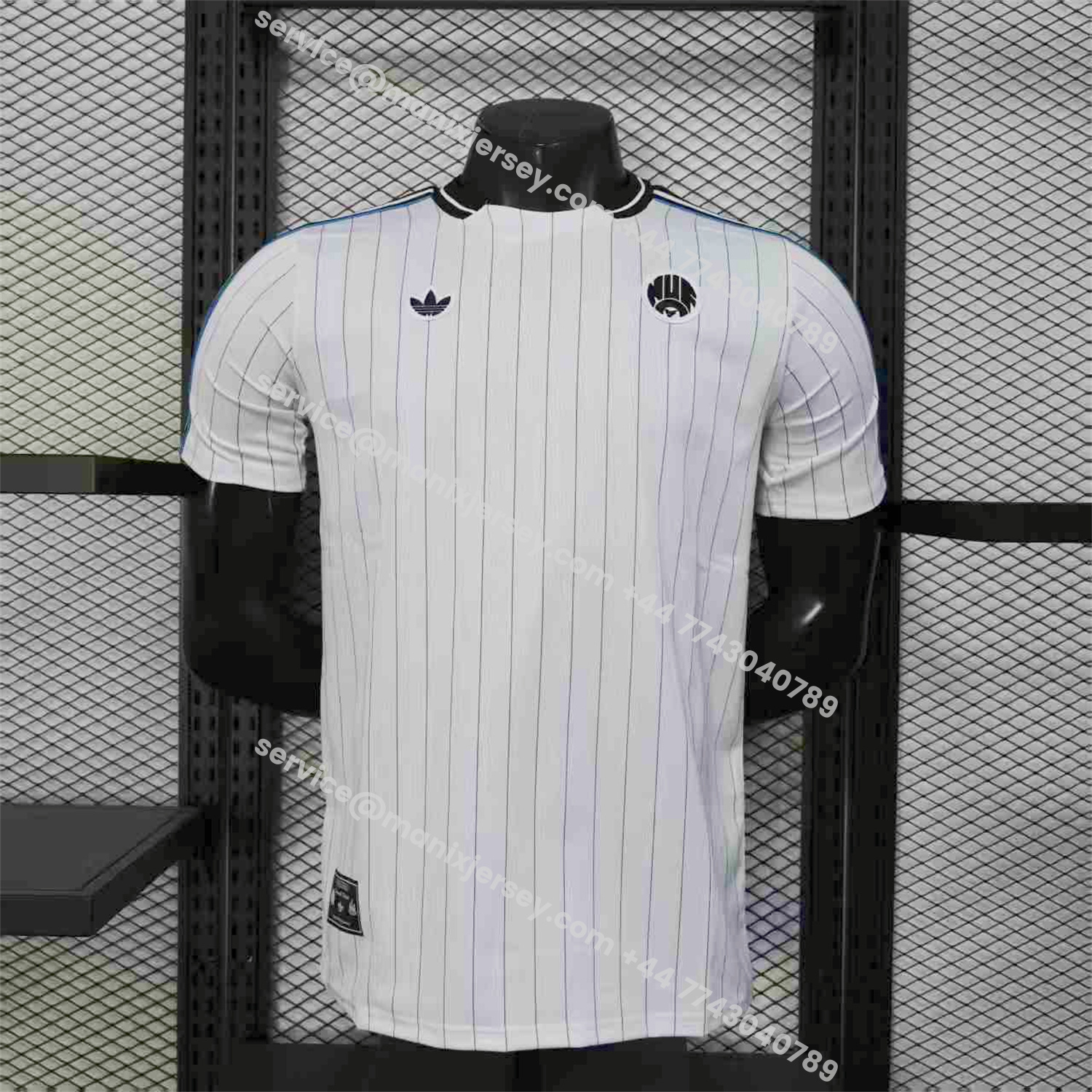 ManixJersey.com | Newcastle United 25-26 Icon Range Travel Special Edition White Jersey - Player Version -Customize Name, Number and Patch | Worldwide Shipping